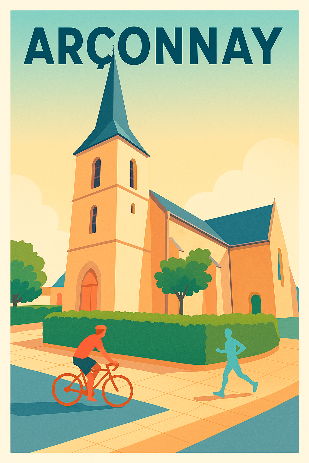 Affiche de Arçonnay - Charme paisible au cœur du village