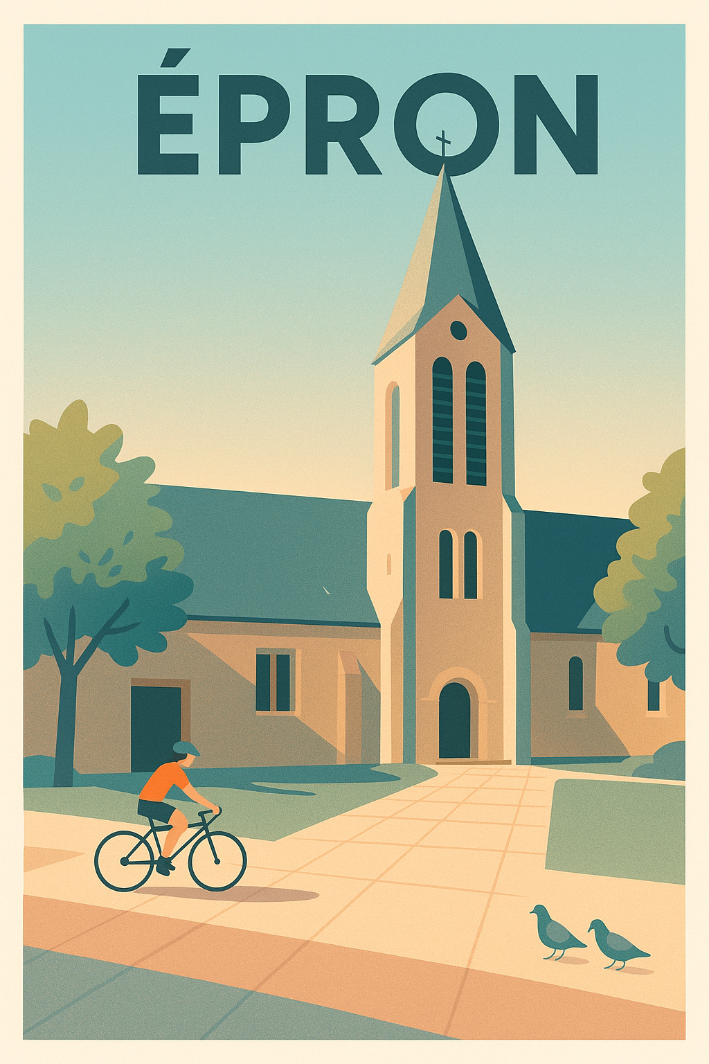 Affiche de Épron - Charme et sérénité au cœur du village