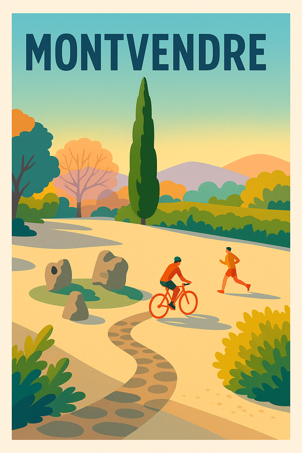 Affiche de Montvendre - Escapade nature et douceur de vivre