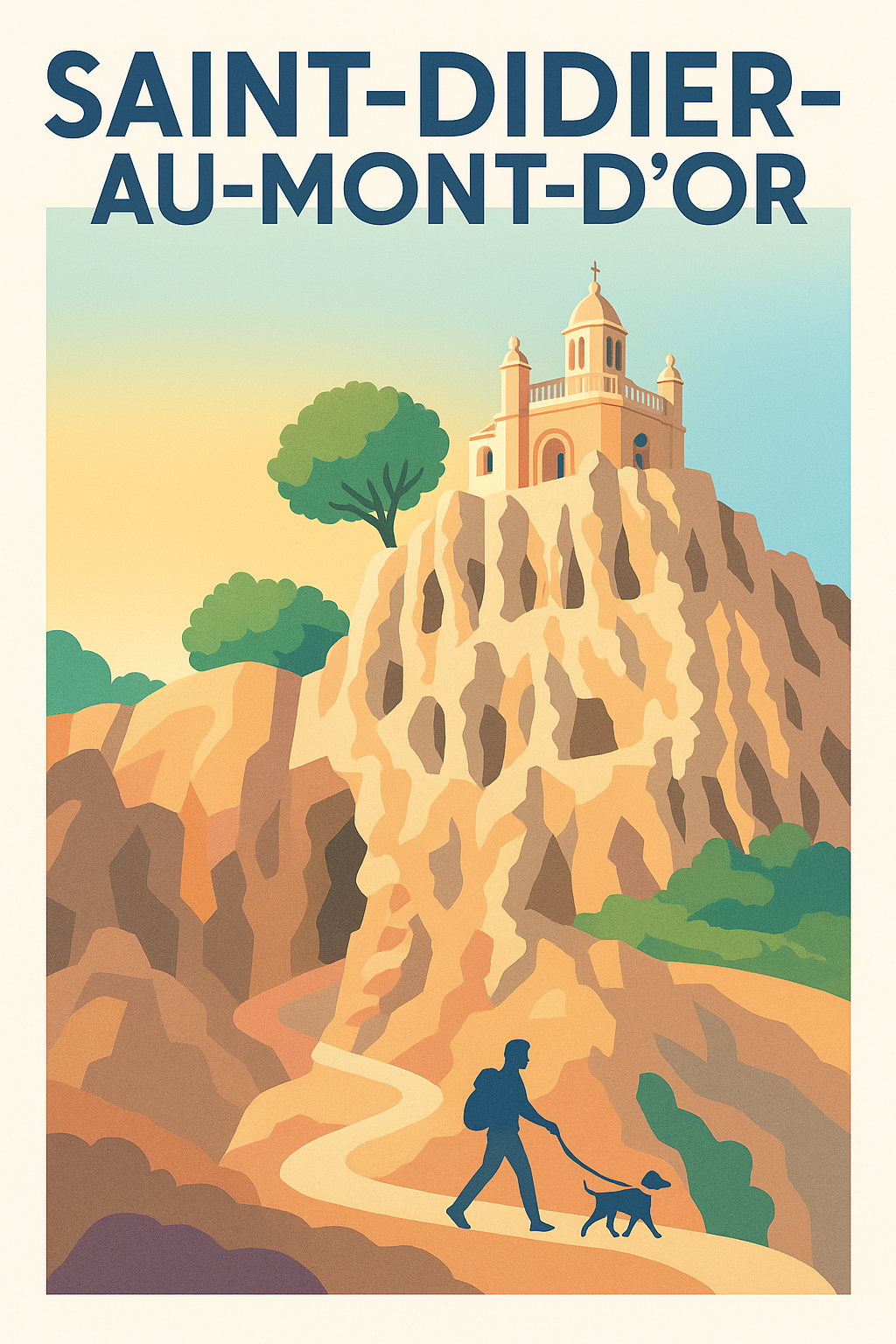Affiche de Saint-Didier-au-Mont-d'Or - L'escapade nature au cœur des Monts d'Or