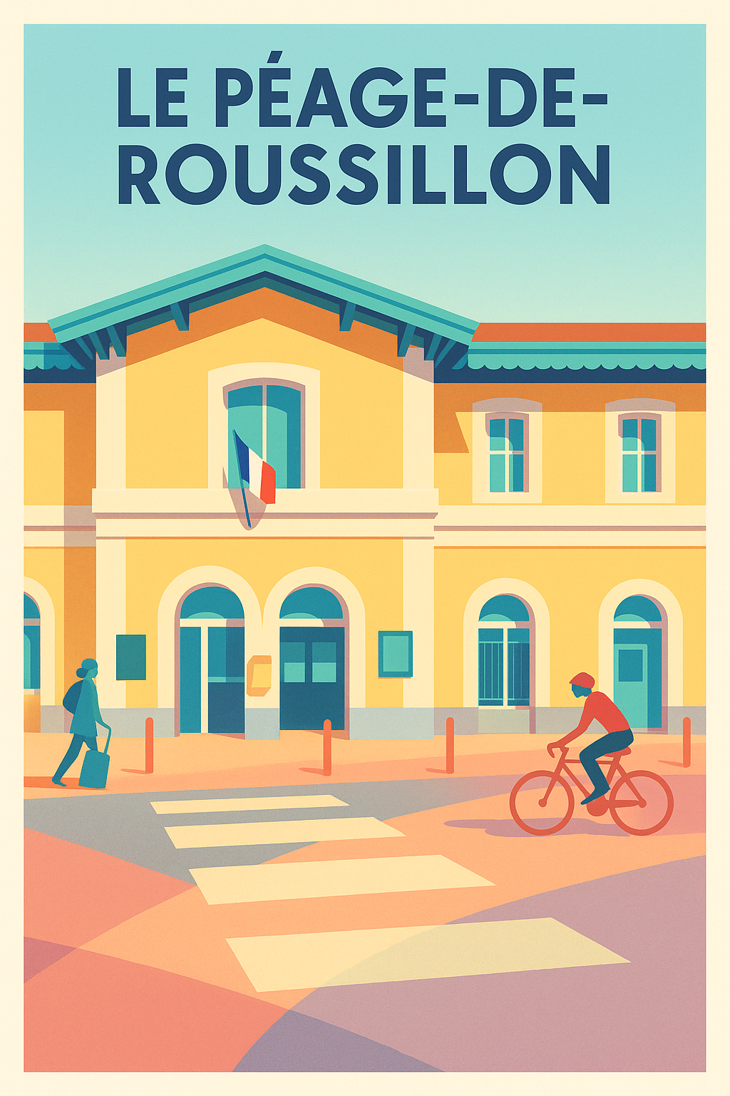 Affiche de Le Péage-de-Roussillon - Charme et tranquillité au cœur de la ville
