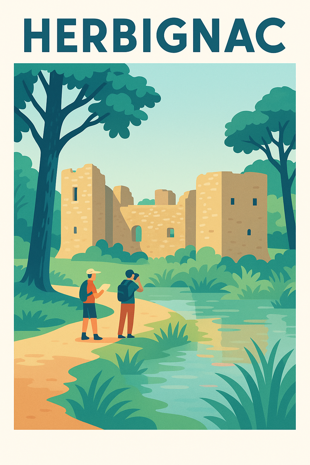 Affiche de Herbignac - Escapade au cœur des ruines historiques