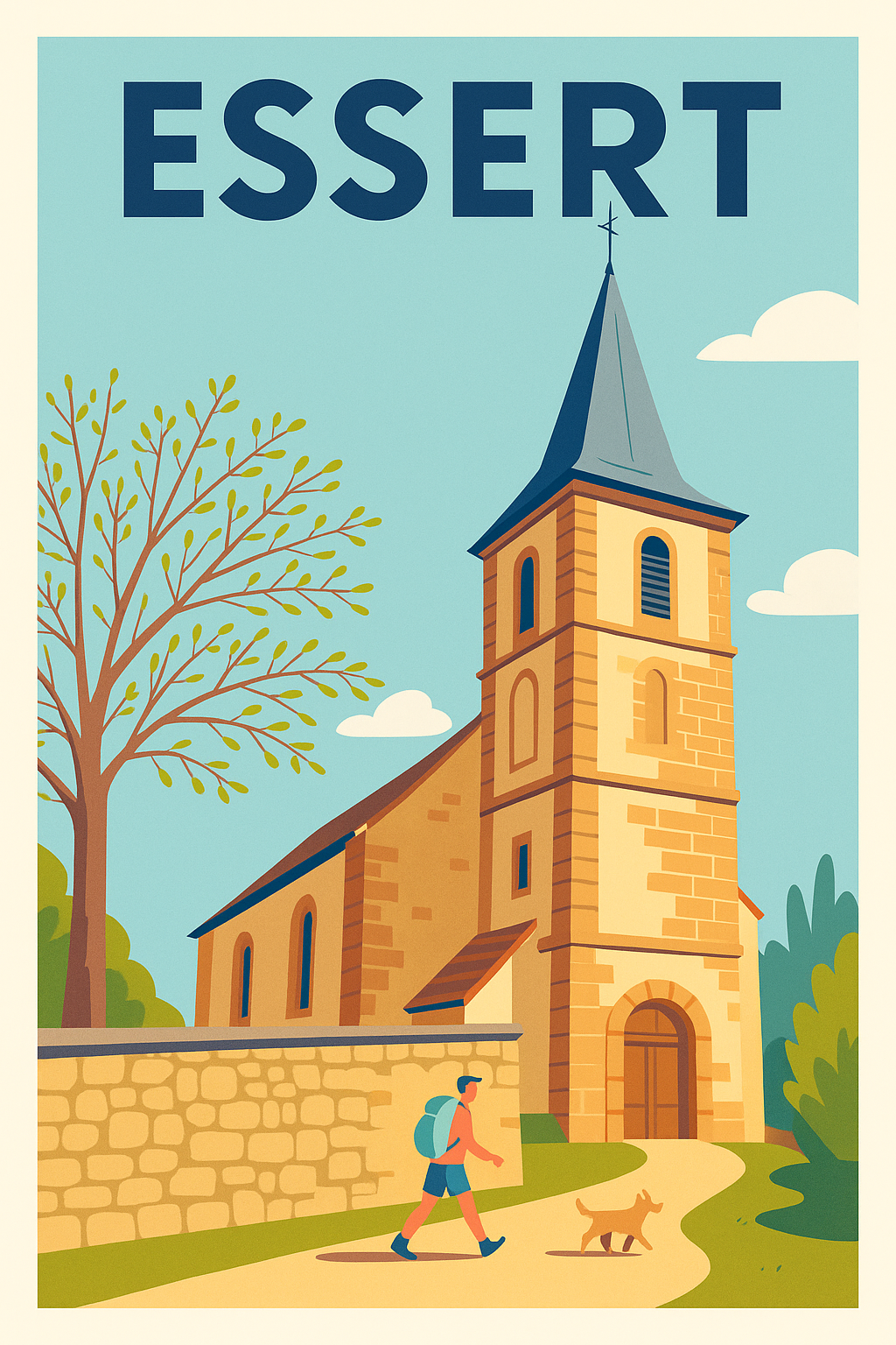 Affiche de Essert - Charme et sérénité à chaque pas