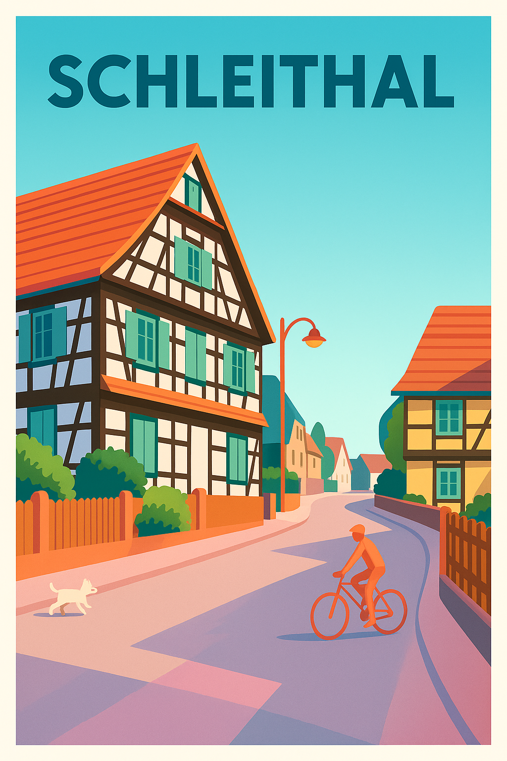 Affiche de Schleithal - Charme et Sérénité au Coeur de l'Alsace