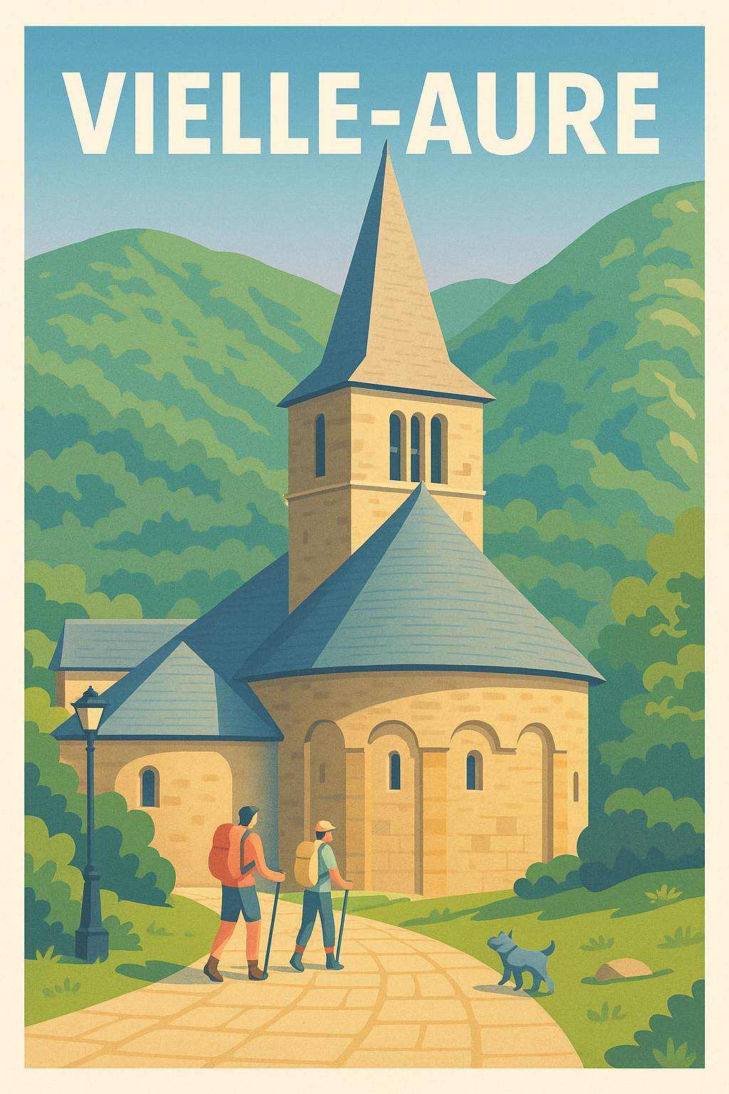 Affiche de Vielle-Aure - Escapade nature et patrimoine