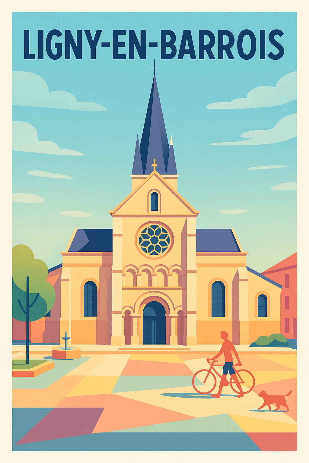 Affiche de Ligny-en-Barrois - Charme et sérénité au cœur du village