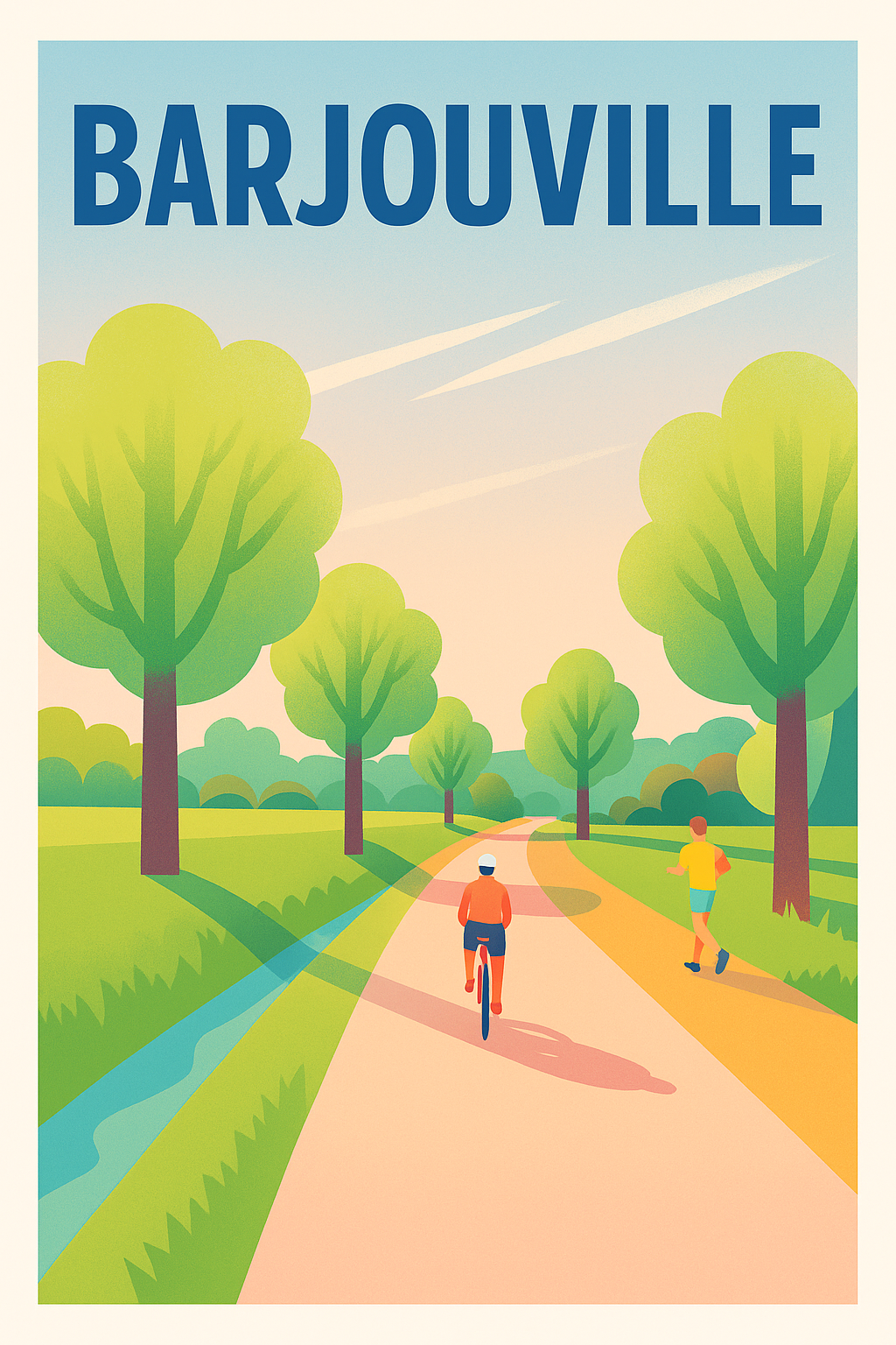 Affiche de Barjouville - Évasion nature et bien-être