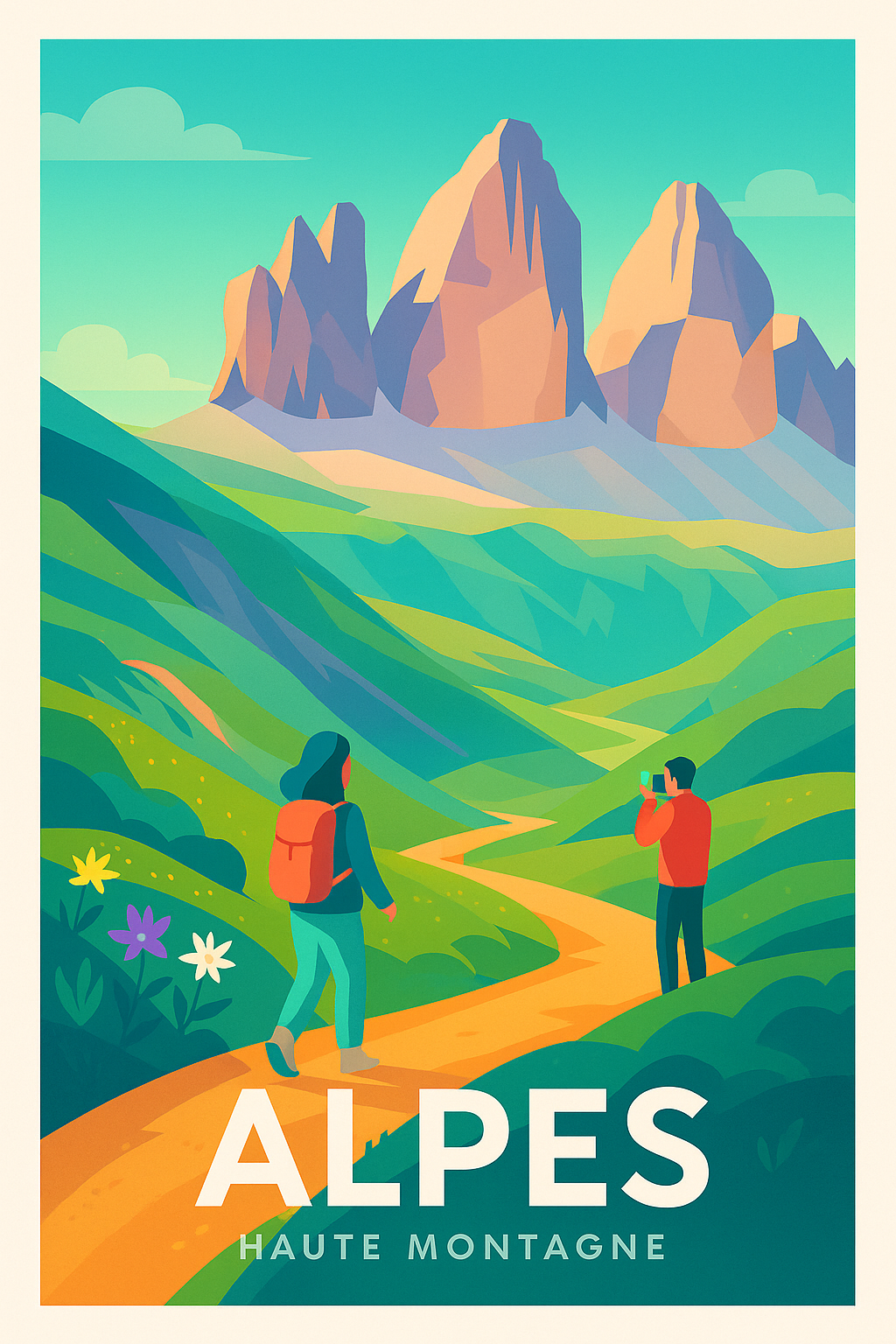 Affiche de Alpes - Évasion en Haute Montagne