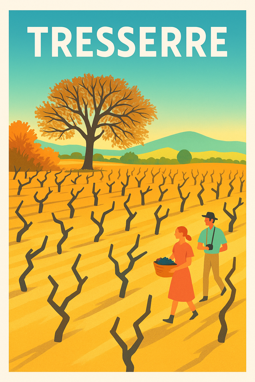 Affiche de Tresserre - L'Automne au Cœur des Vignes