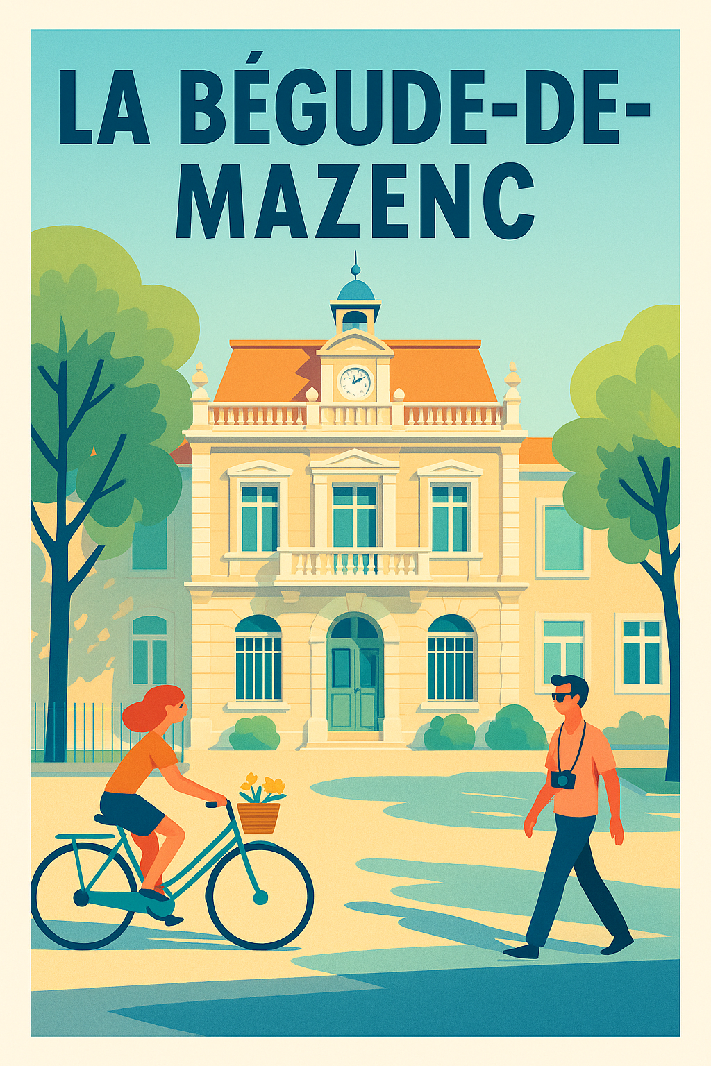 Affiche de La Bégude-de-Mazenc - Charme et Sérénité Provençale