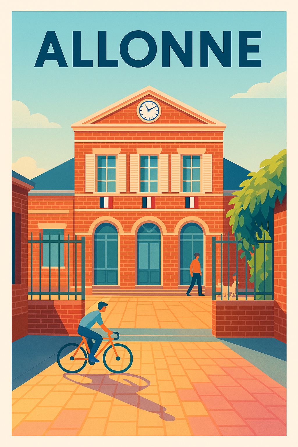 Affiche de Allonne - Charme authentique et sérénité locale