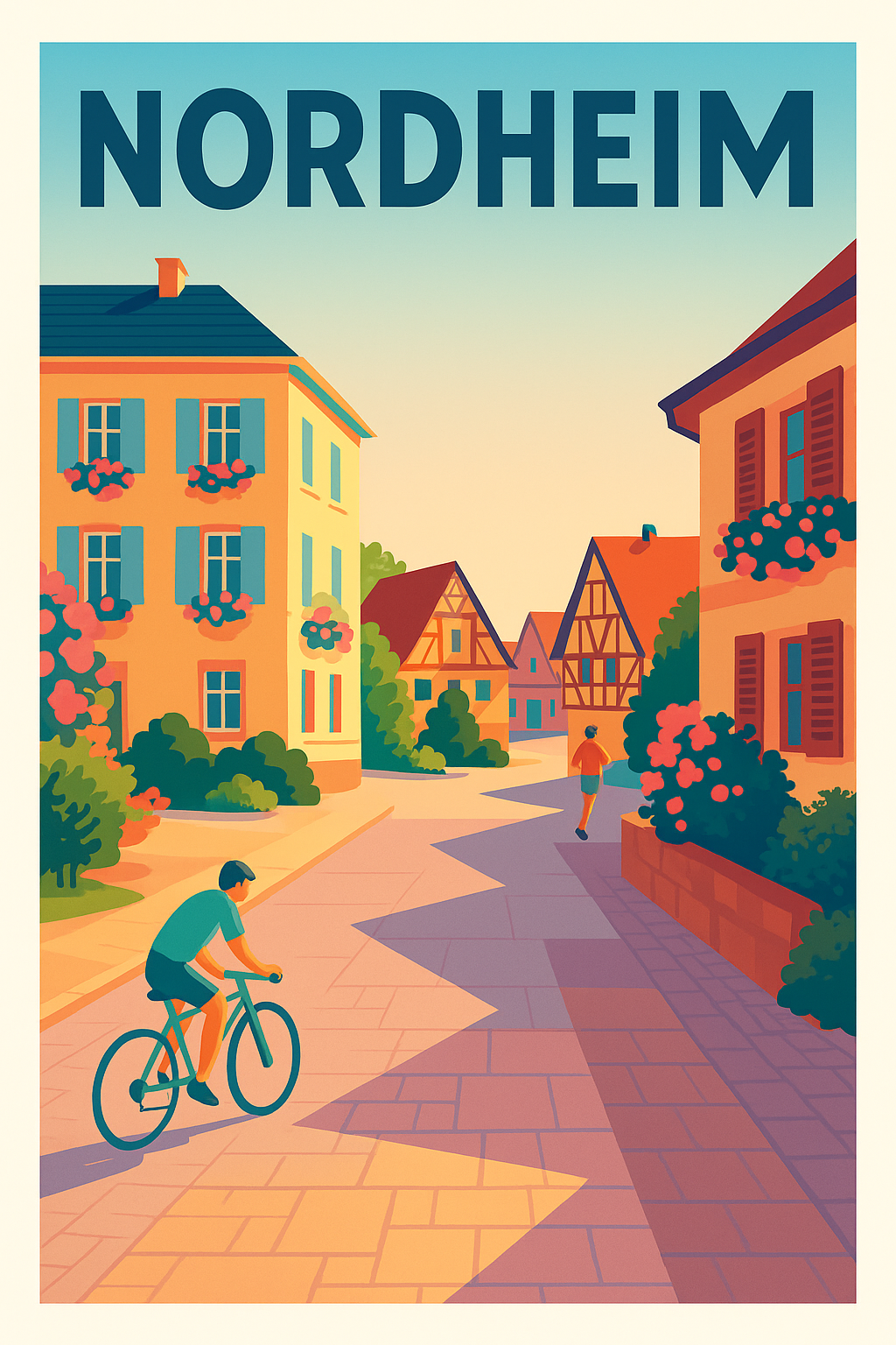 Affiche de Nordheim - Charme et sérénité au cœur de l'Alsace