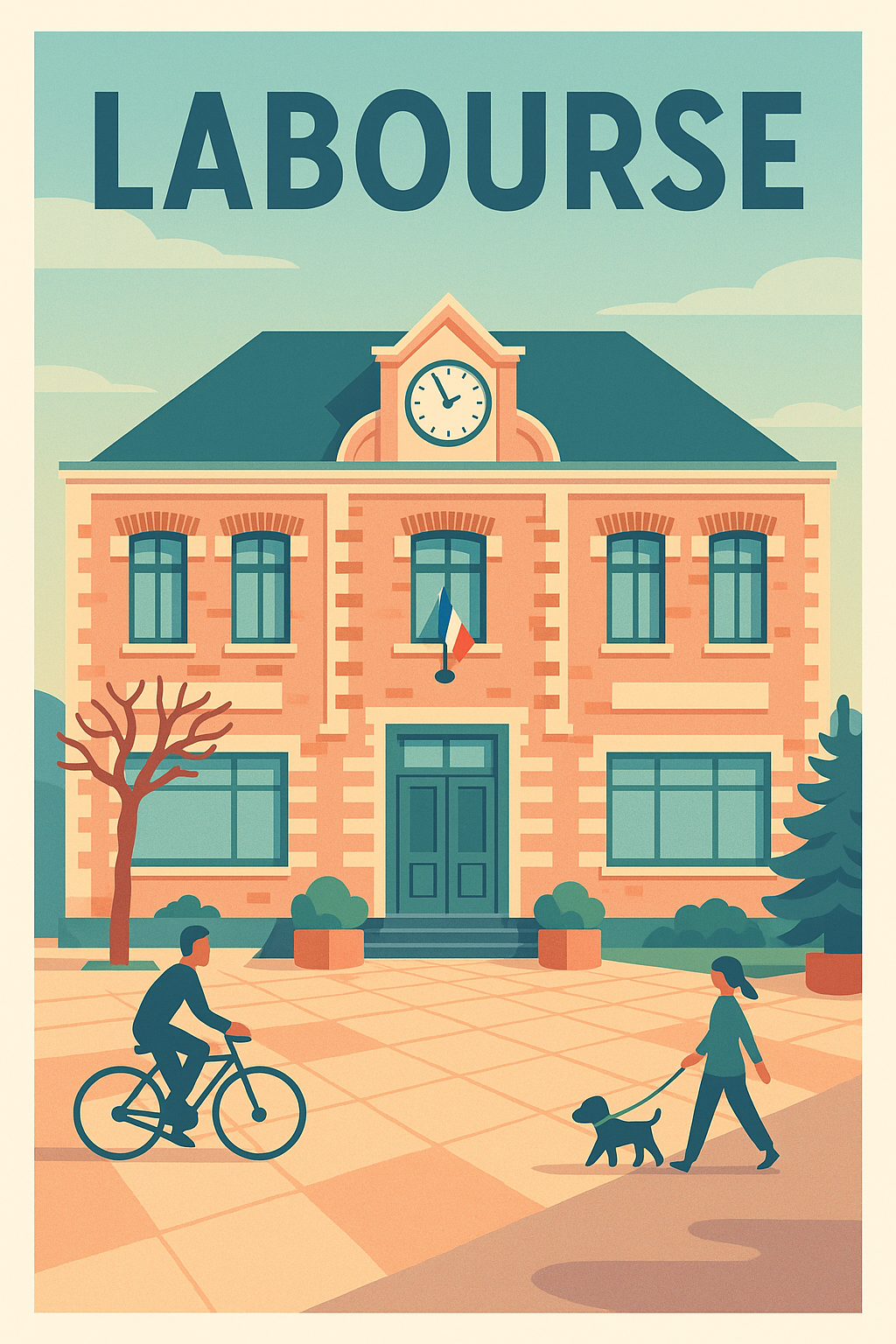 Affiche de Labourse - Charme paisible du cœur de ville
