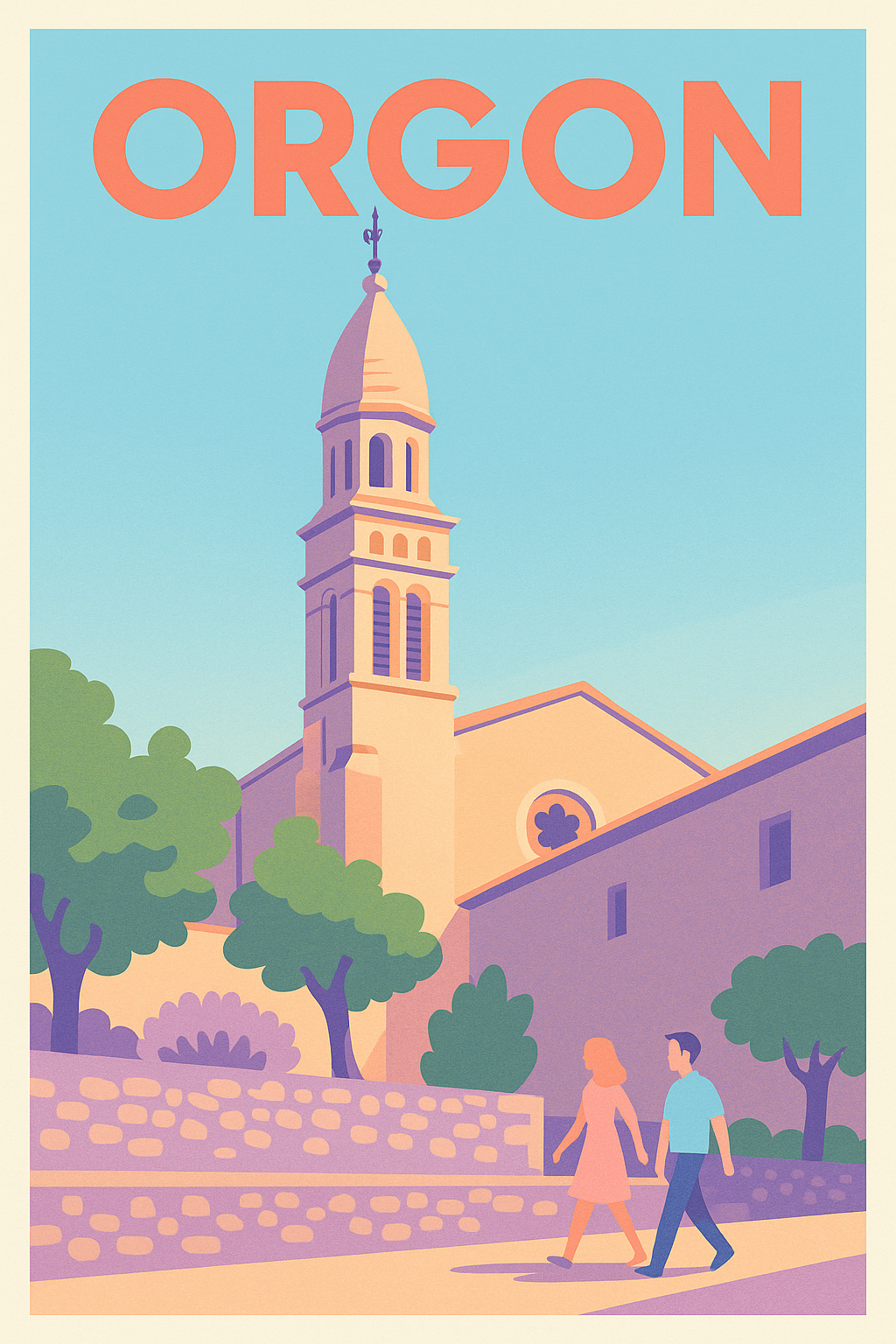 Affiche de Orgon - Escapade paisible en Provence