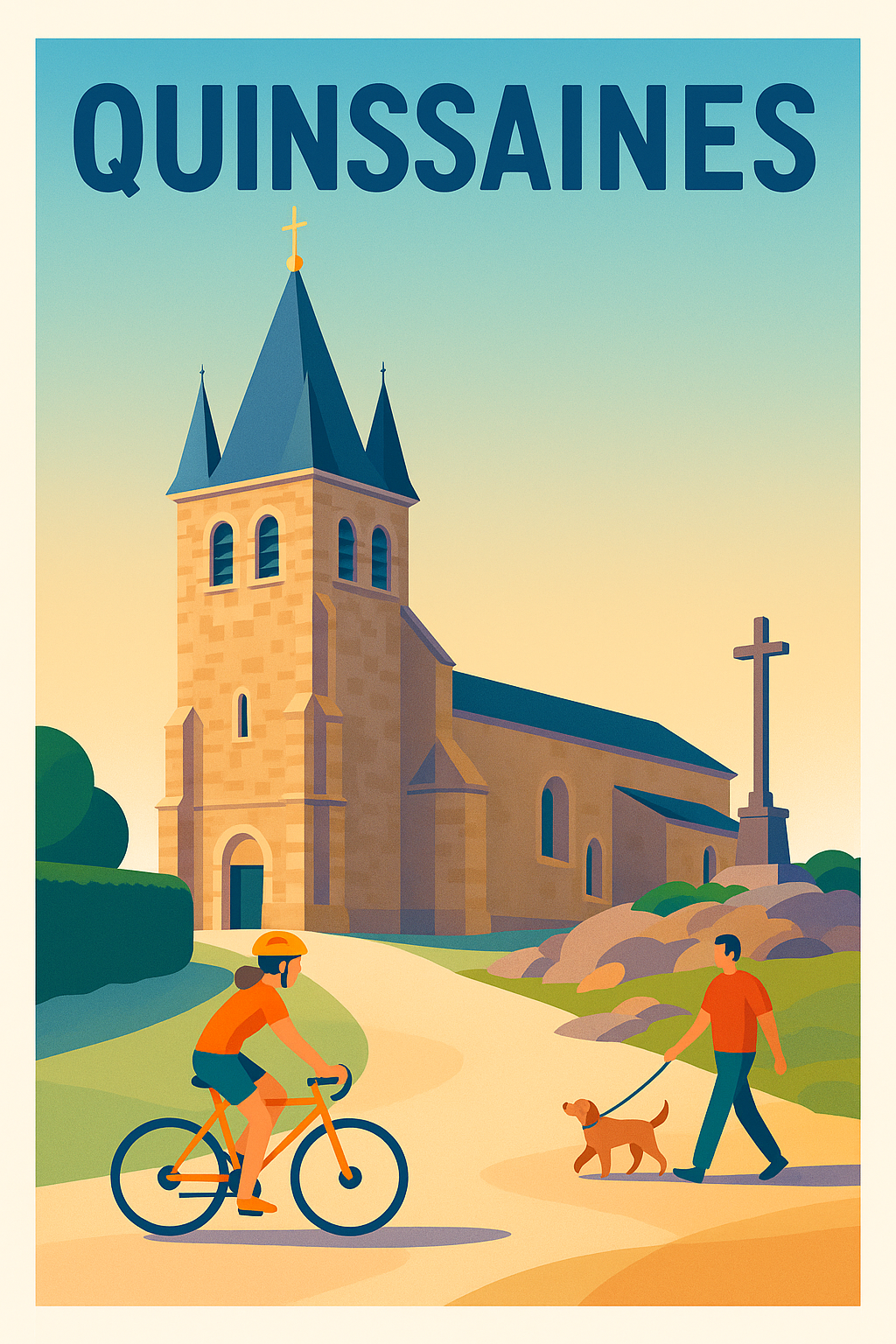 Affiche de Quinssaines - Évasion et douceur de vivre au quotidien