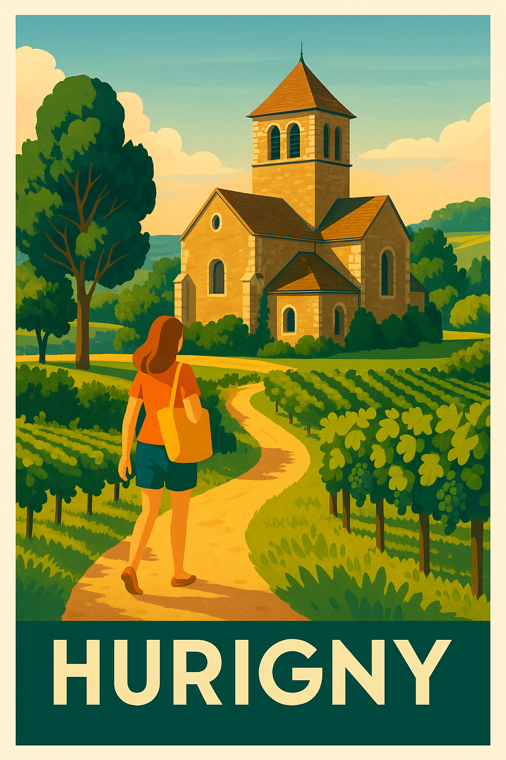Hurigny - Balade au cœur des vignobles