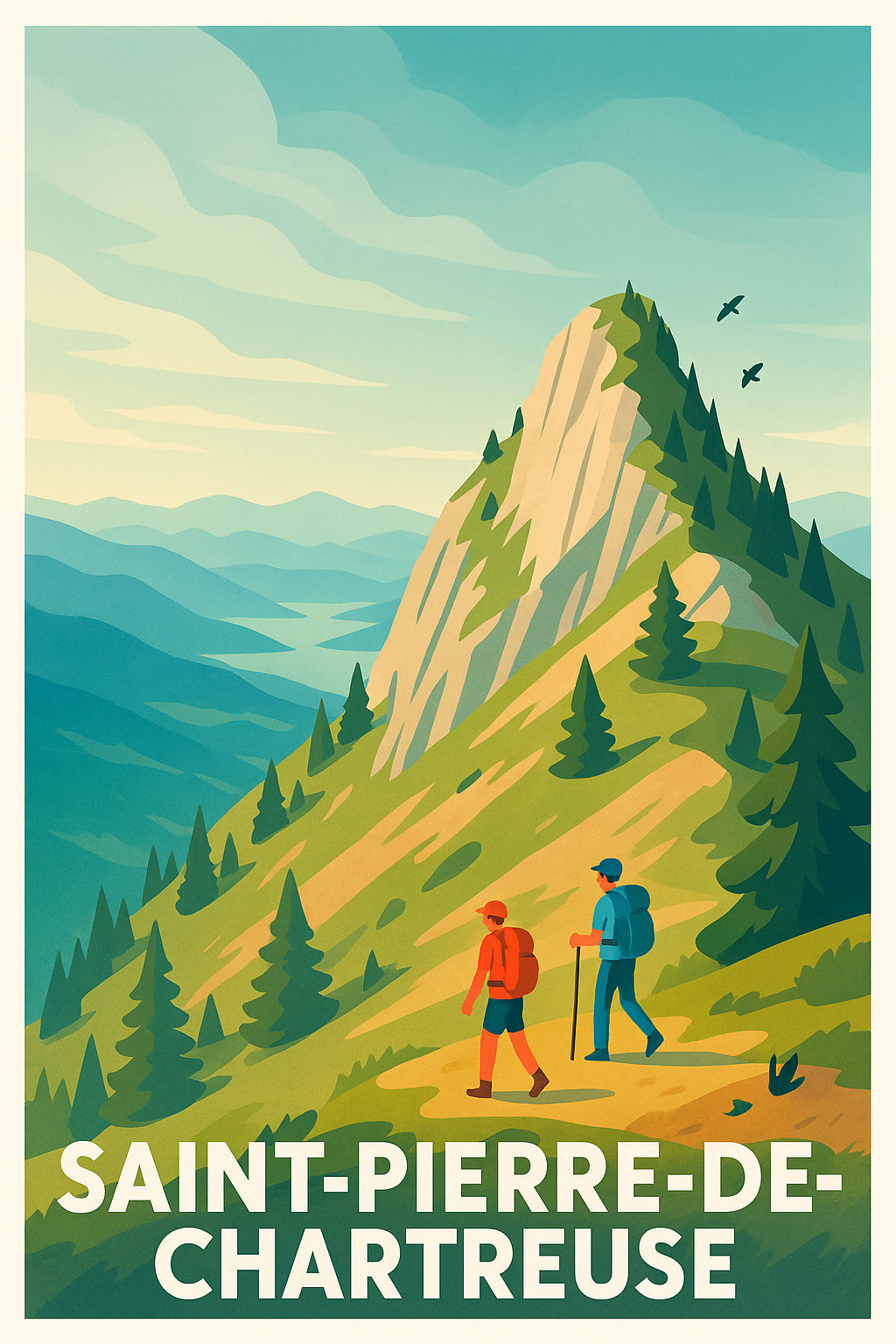 Affiche de Saint-Pierre-de-Chartreuse - Escapade Montagnarde Inoubliable