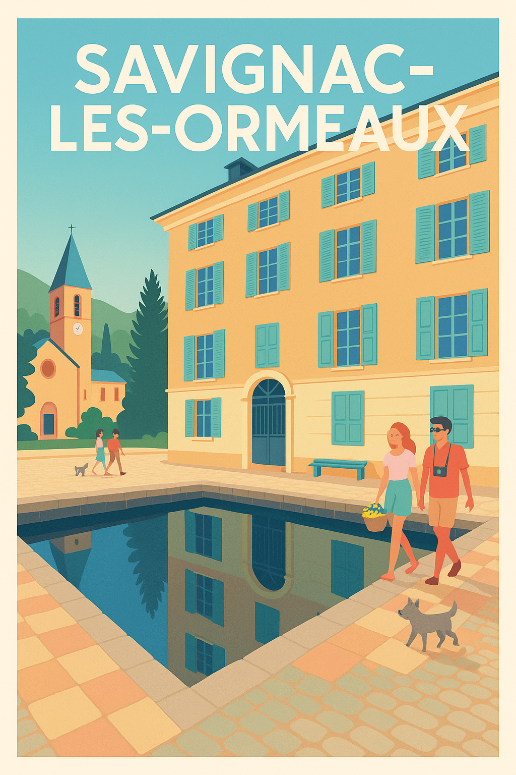Affiche de Savignac-les-Ormeaux - Charme et sérénité en vallée