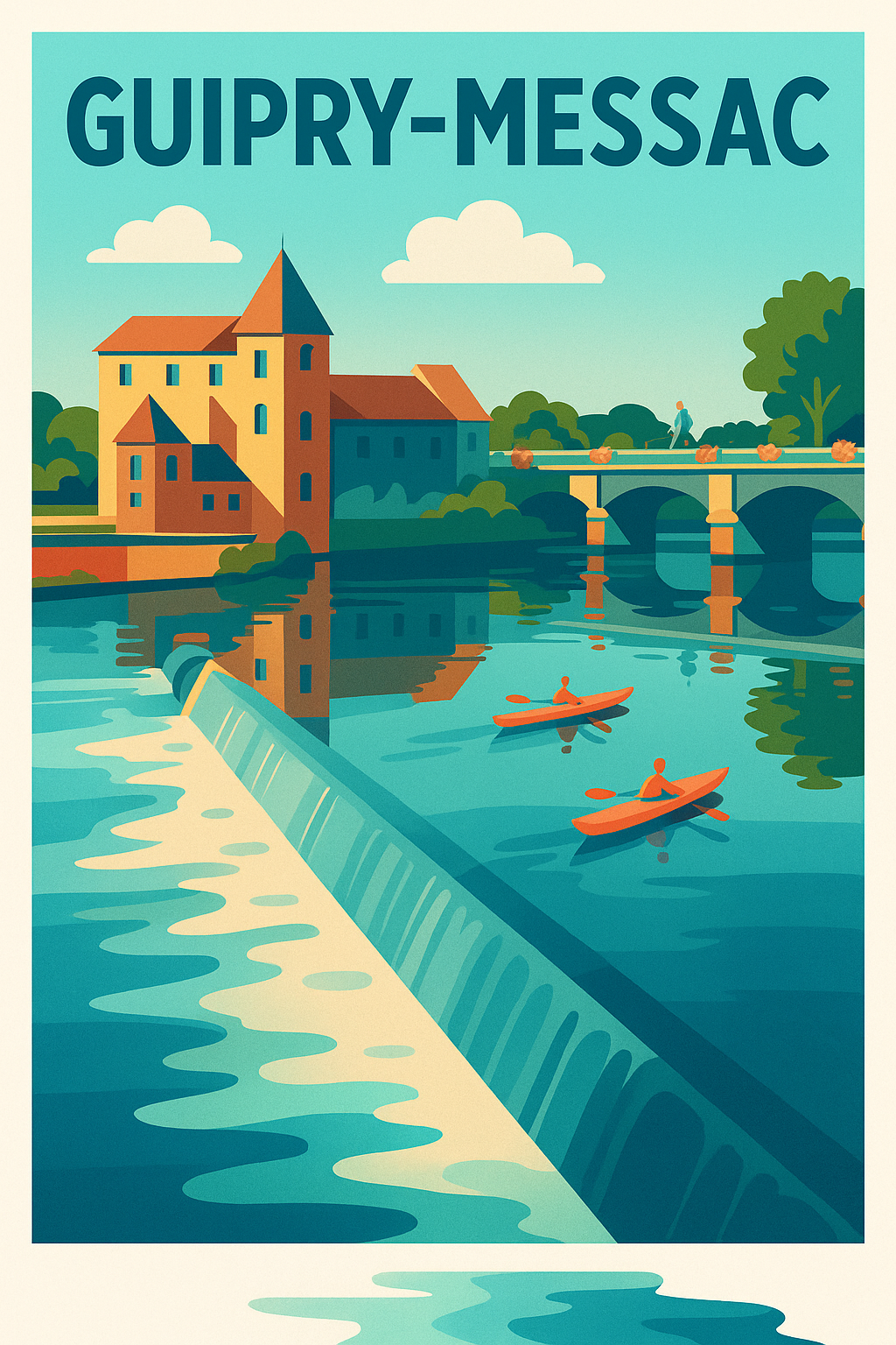 Affiche de Guipry-Messac - Tranquillité et charme au fil de l'eau