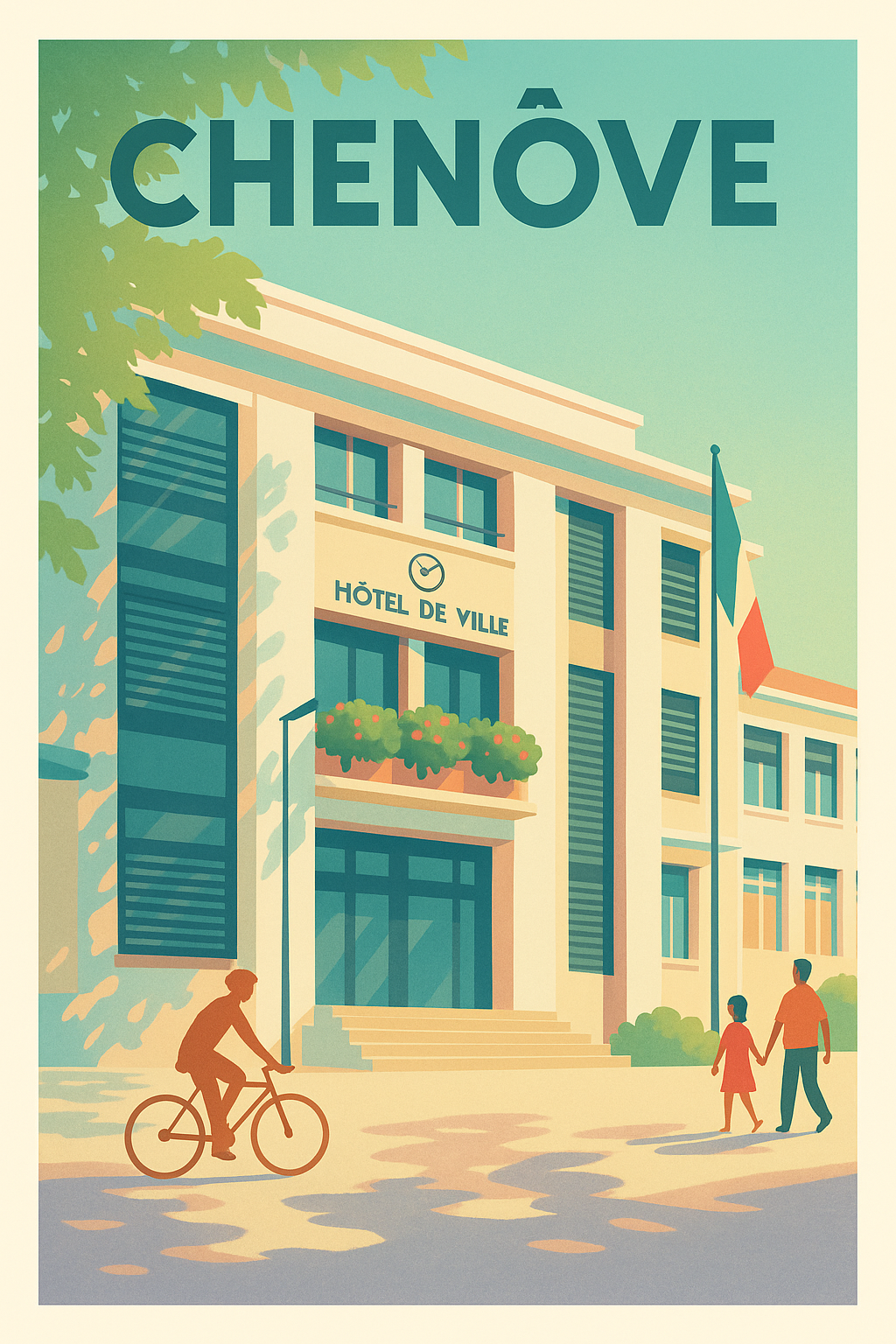 Affiche de Chenôve - Charme et Sérénité à l'Hôtel de Ville