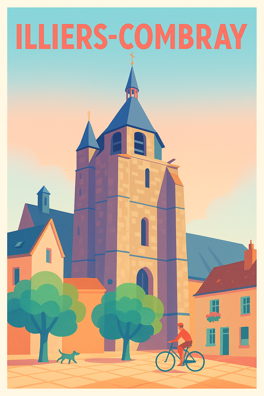 Affiche de Illiers-Combray - Charme d'un village patrimonial