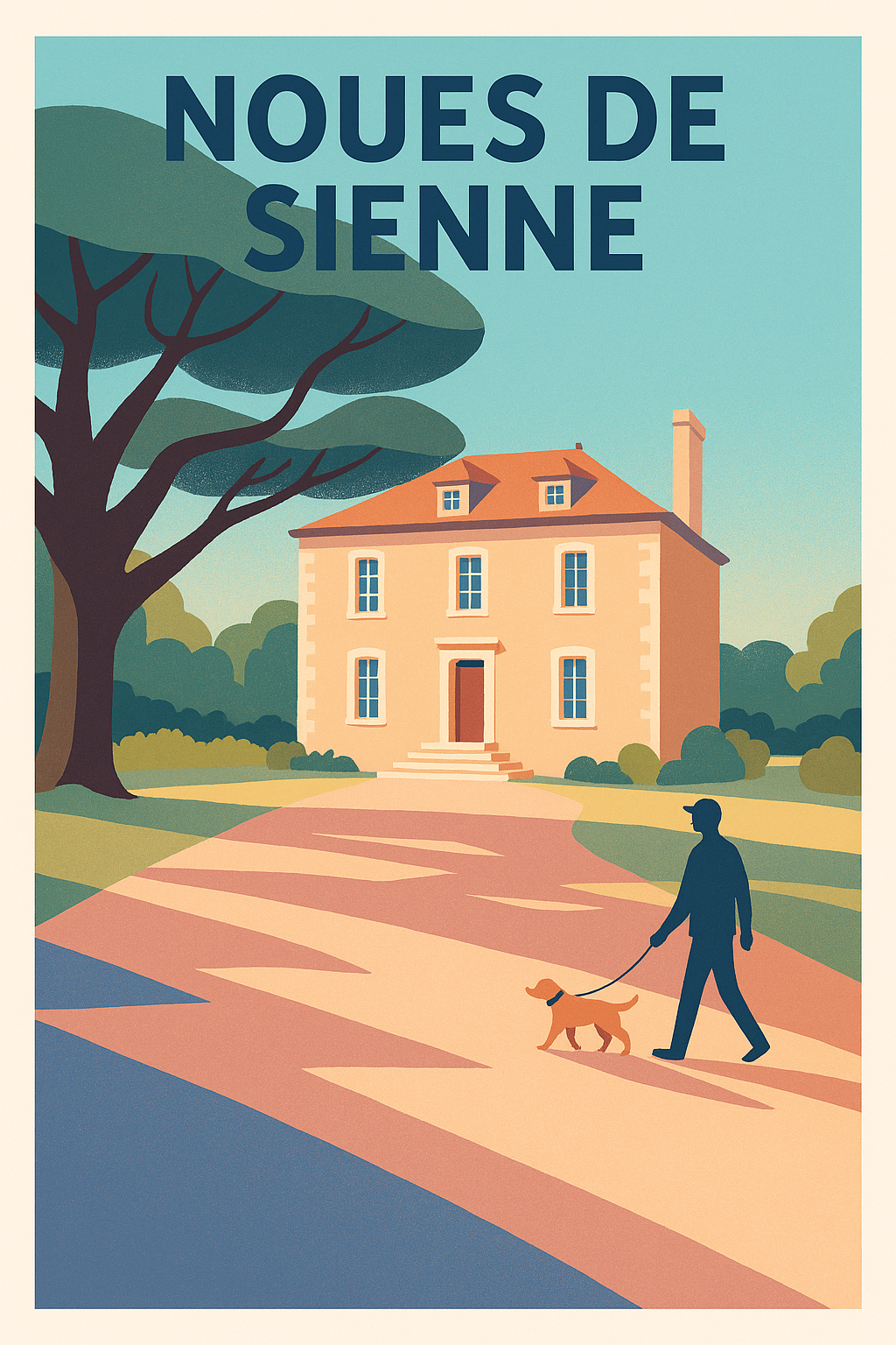 Affiche de Noues de Sienne - Charme et sérénité à la campagne