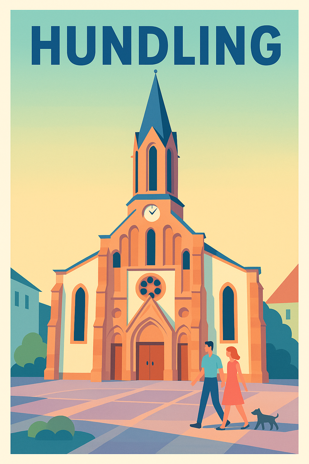 Affiche de Hundling - Charme et sérénité au cœur de la ville