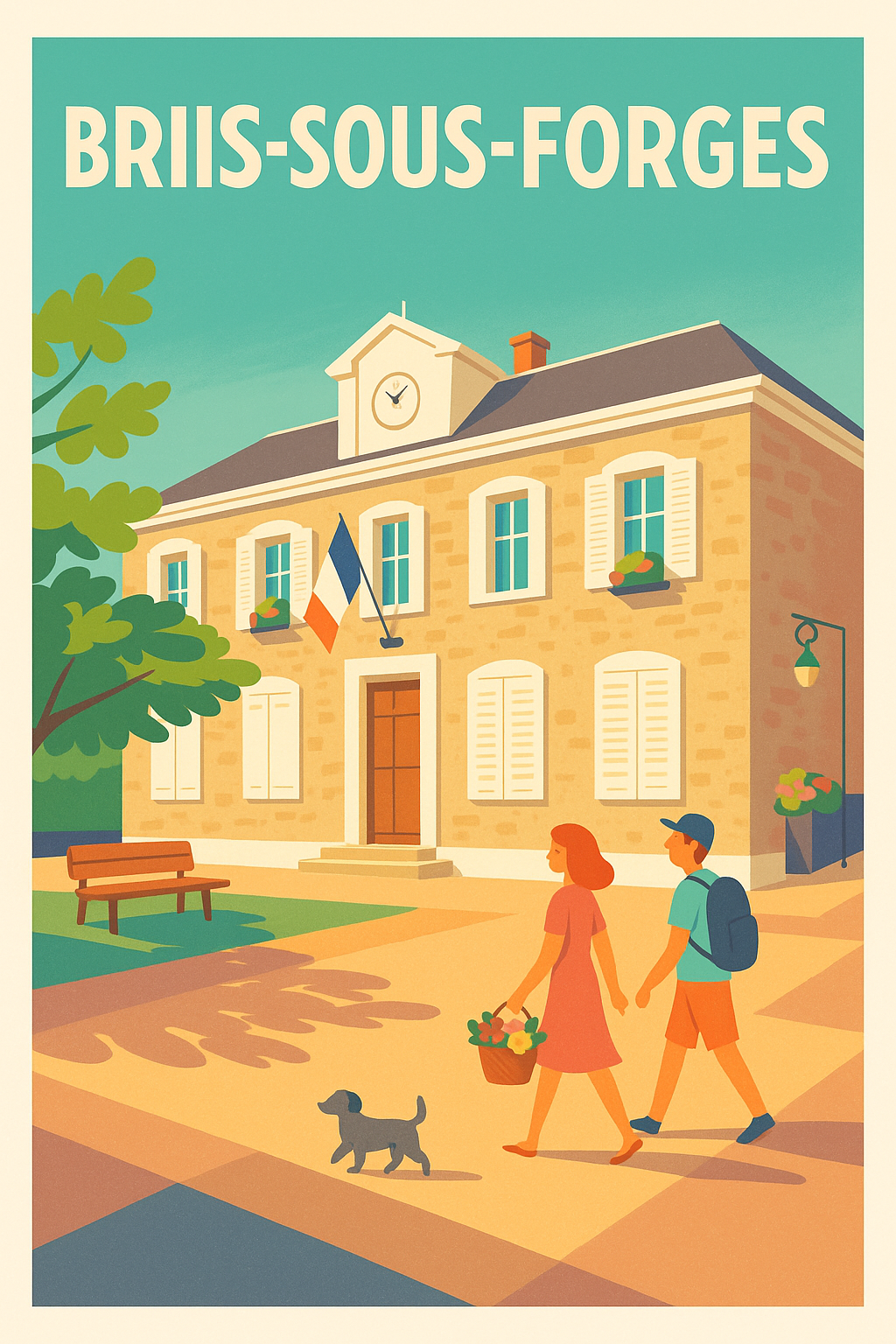 Affiche de Briis-sous-Forges - Charme et sérénité au cœur de la commune