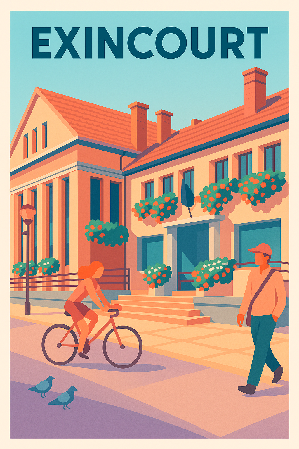 Affiche de Exincourt - Un coin de vie apaisant au cœur de la ville