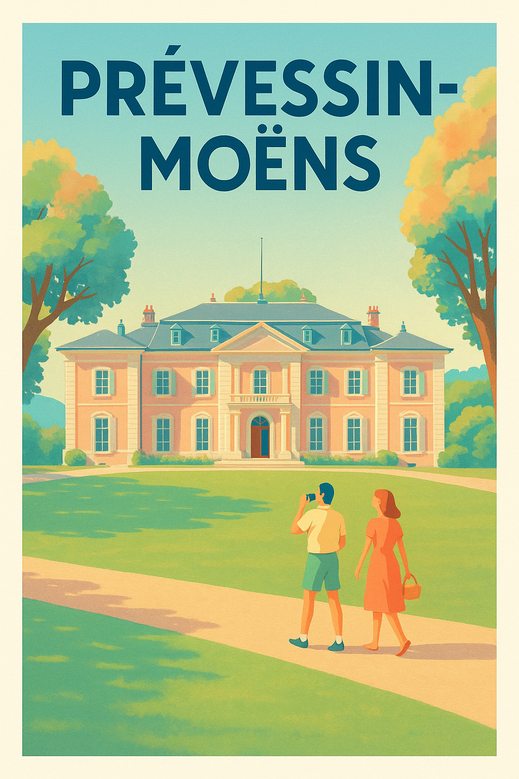 Affiche de Prévessin-Moëns - Charme bucolique et élégance intemporelle