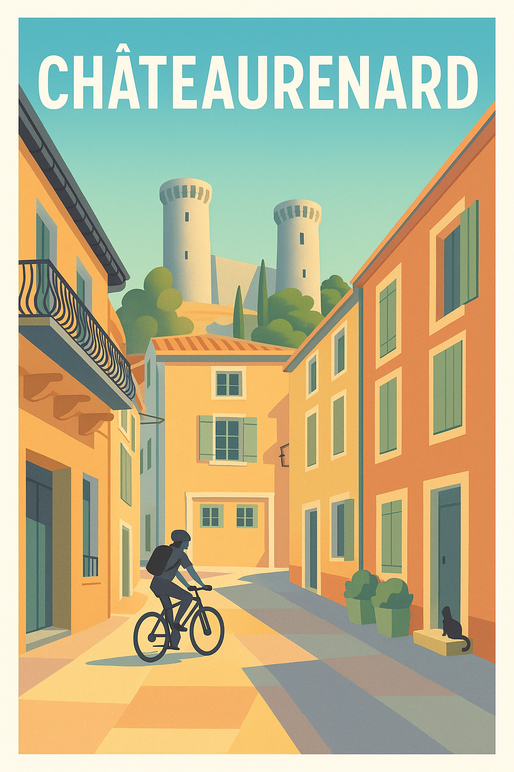 Affiche de Châteaurenard - Balade en douceur dans une ville historique