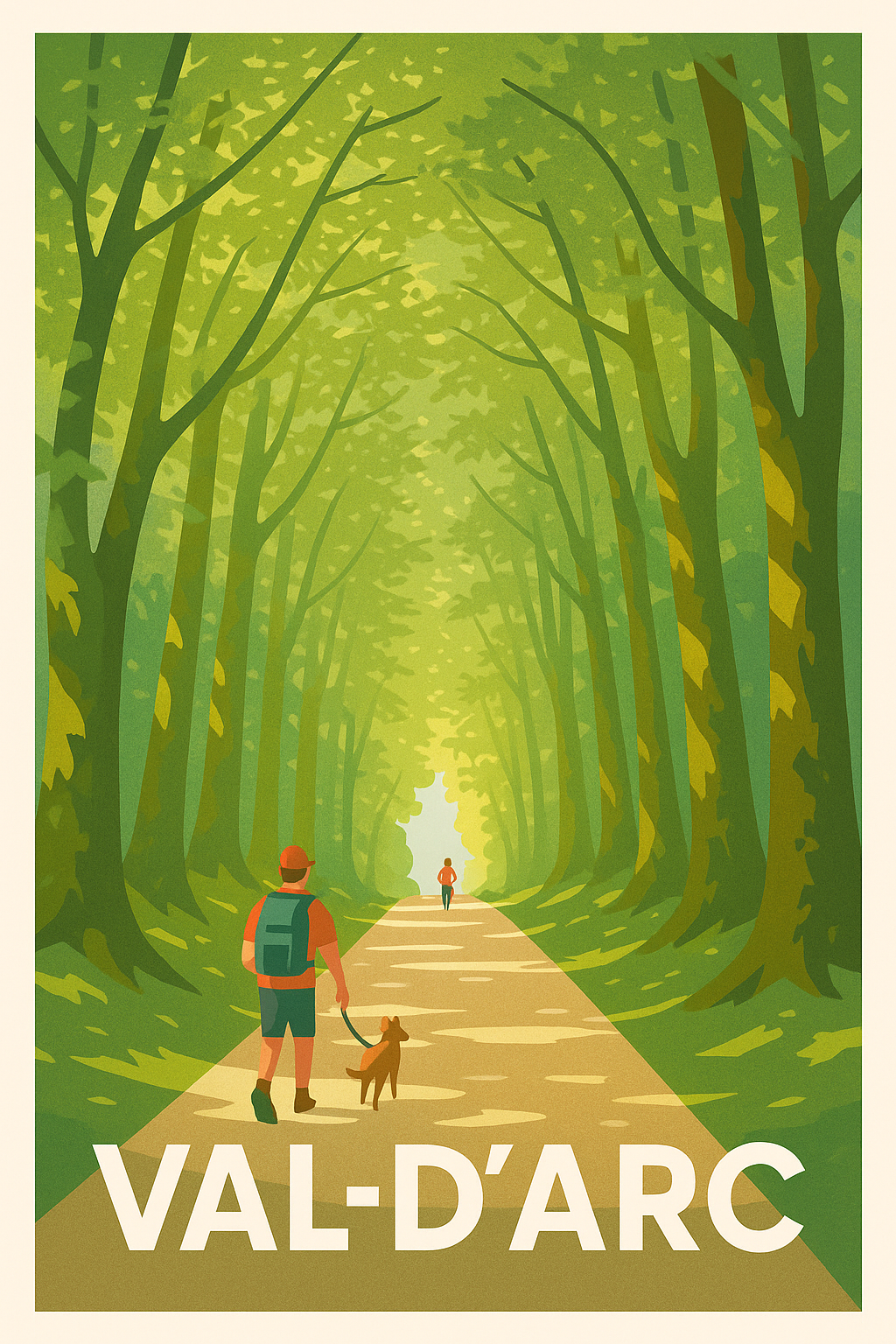 Affiche de Val-d'Arc - Promenade nature et sérénité