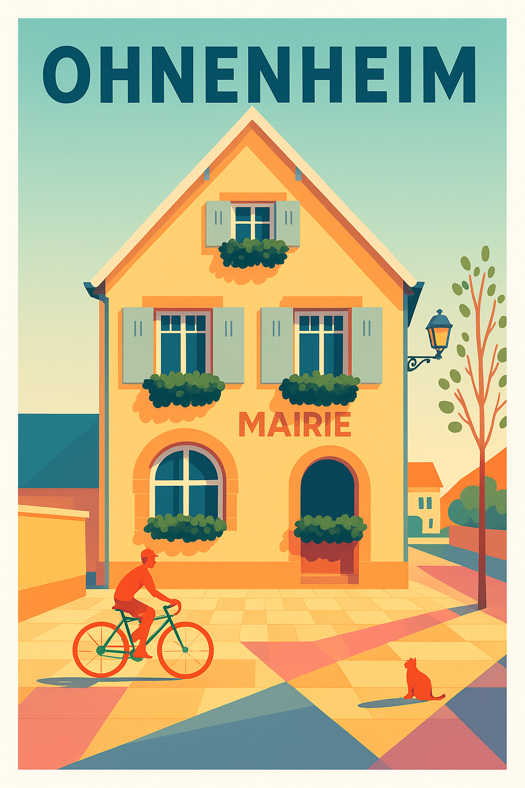 Affiche de Ohnenheim - Charme paisible et douceur de vivre