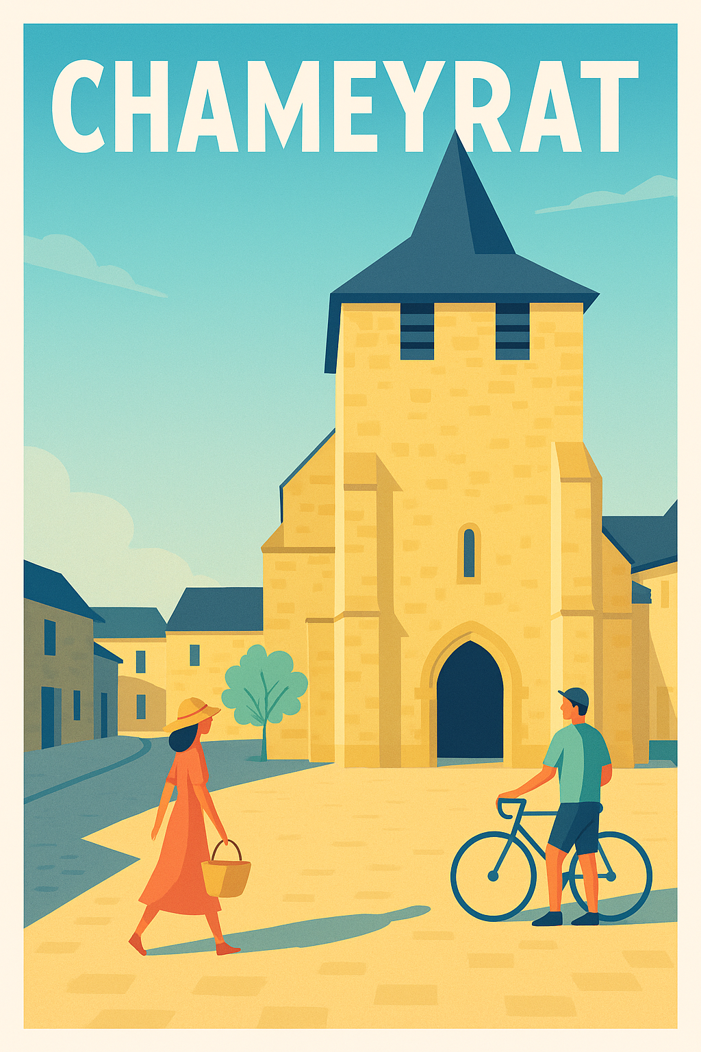Affiche de Chameyrat - Charme et douceur d'un village authentique