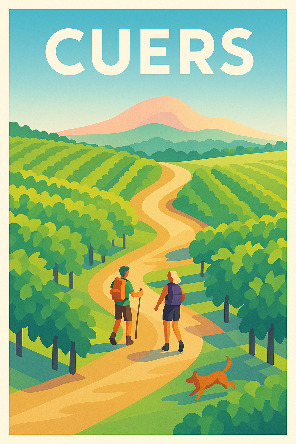 Affiche de Cuers - Escapade nature et randonnée