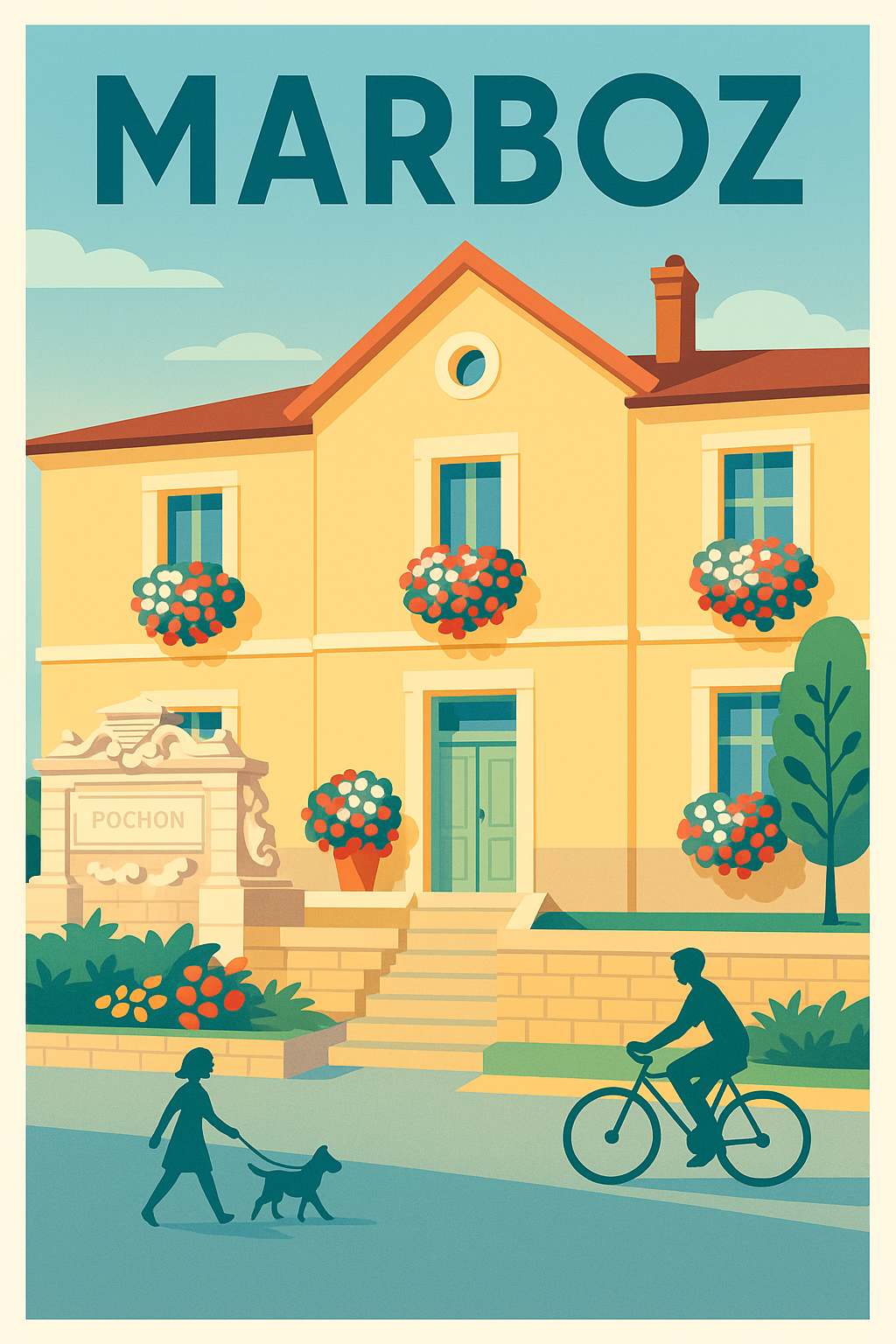 Affiche de Marboz - Charme et douceur de la vie locale