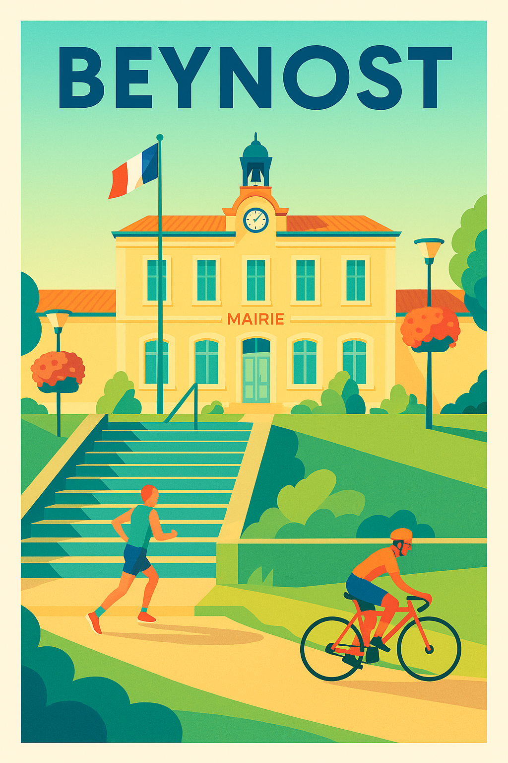Affiche de Beynost - Charme et vitalité au cœur de la mairie