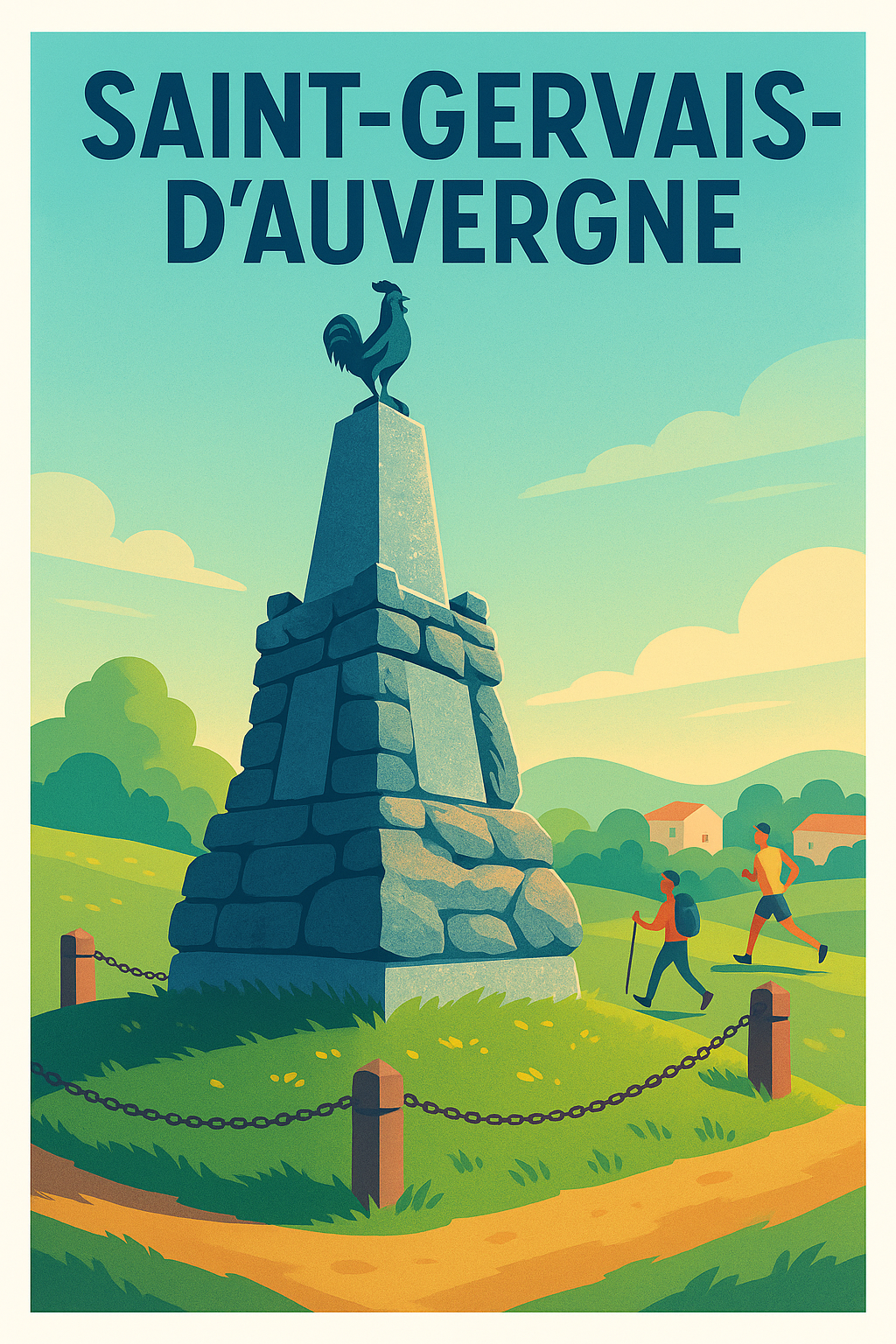 Affiche de Saint-Gervais-d'Auvergne - Escapade nature en plein cœur de l'Auvergne
