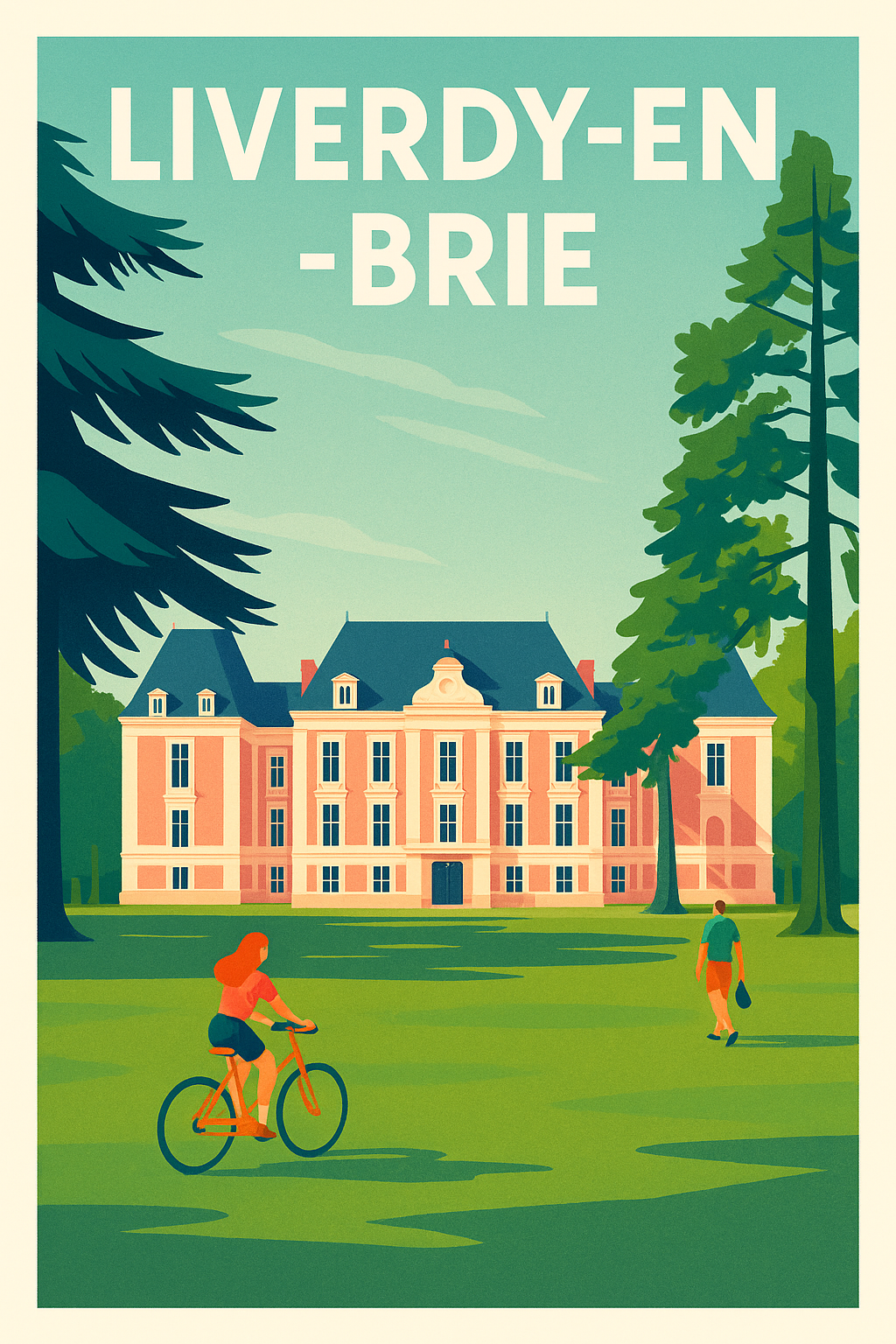 Affiche de Liverdy-en-Brie - Élégance et nature au cœur de la Brie