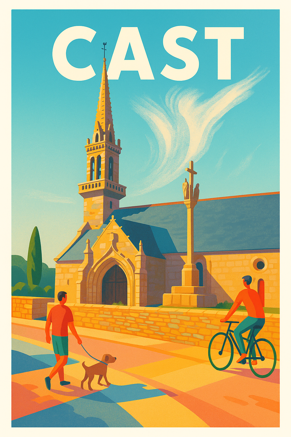 Affiche de Cast - Charme paisible et patrimoine historique
