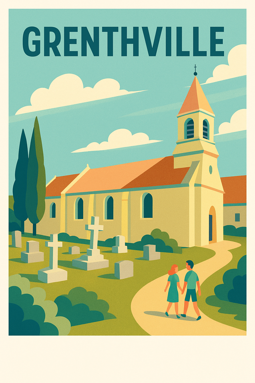 Affiche de Grenthville - Un village au charme intemporel