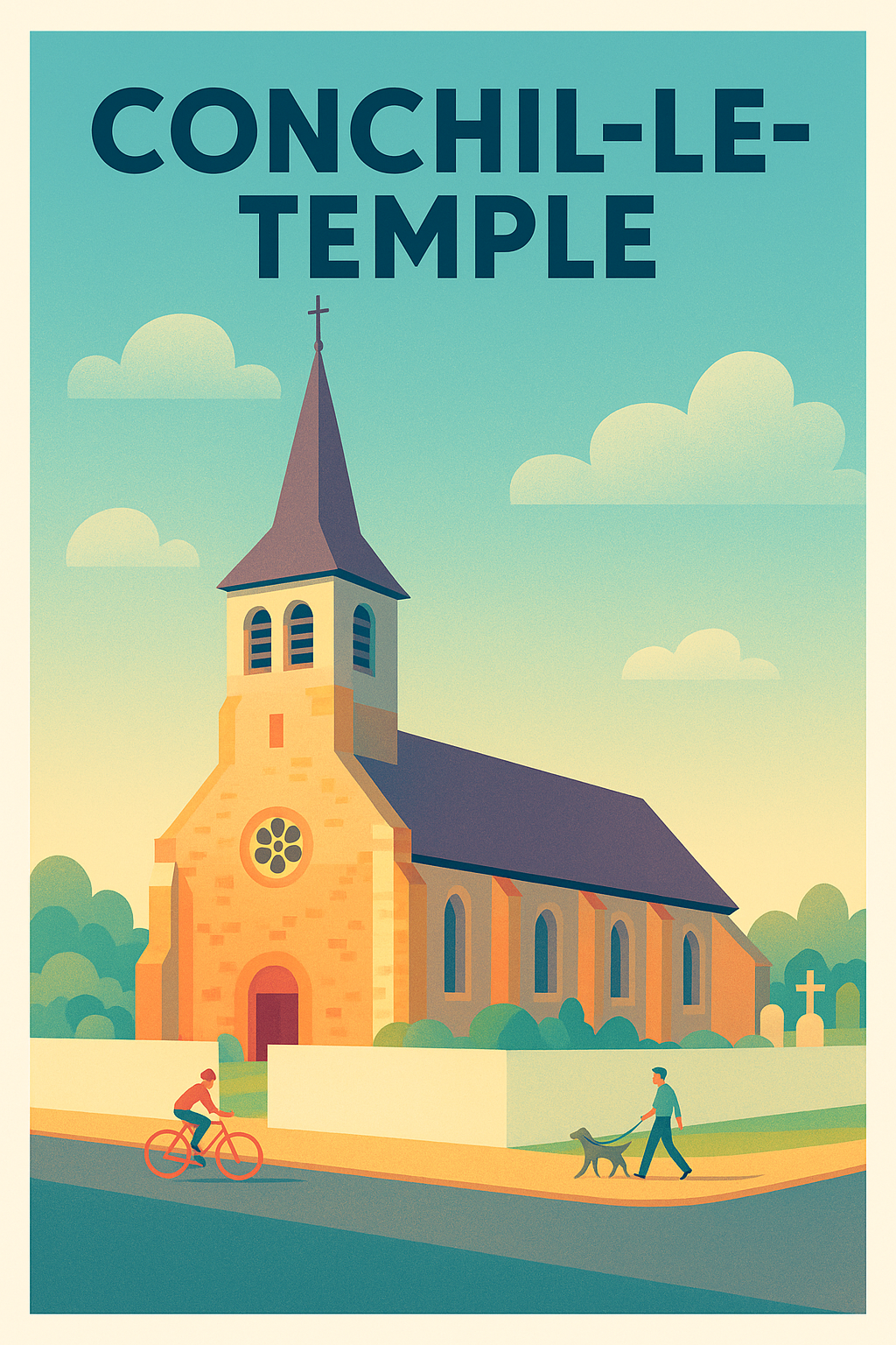 Affiche de Conchil-le-Temple - Charme paisible au cœur du village