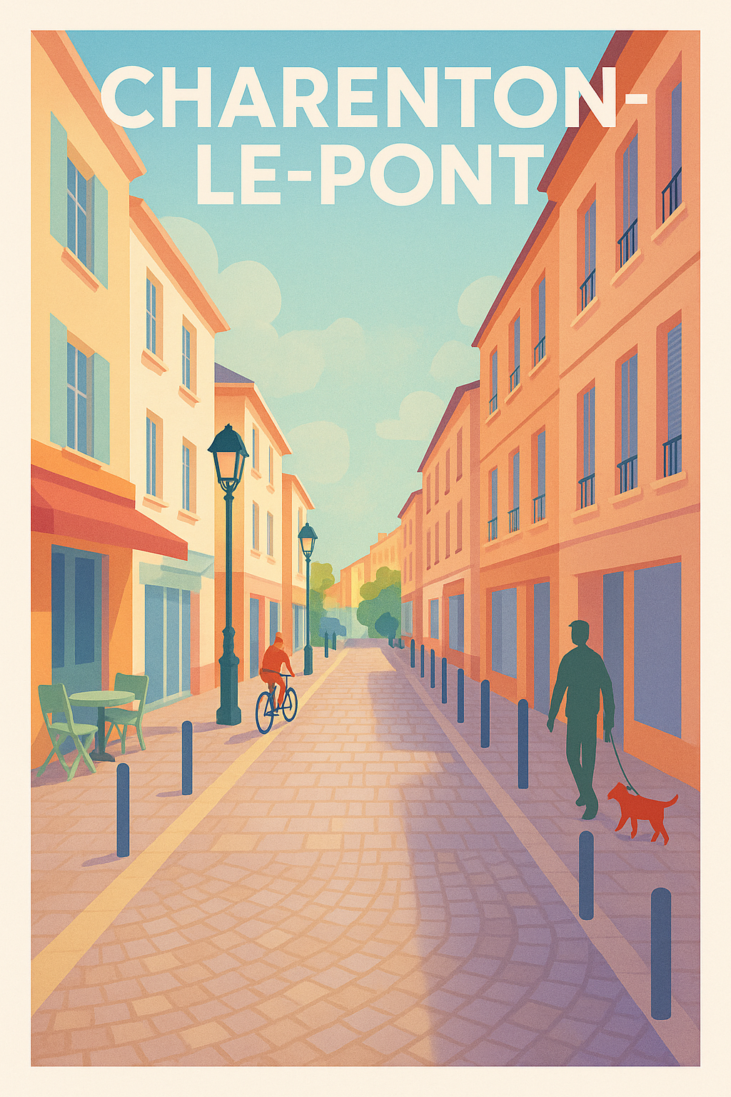 Affiche de Charenton-le-Pont - Promenade paisible au cœur de la ville