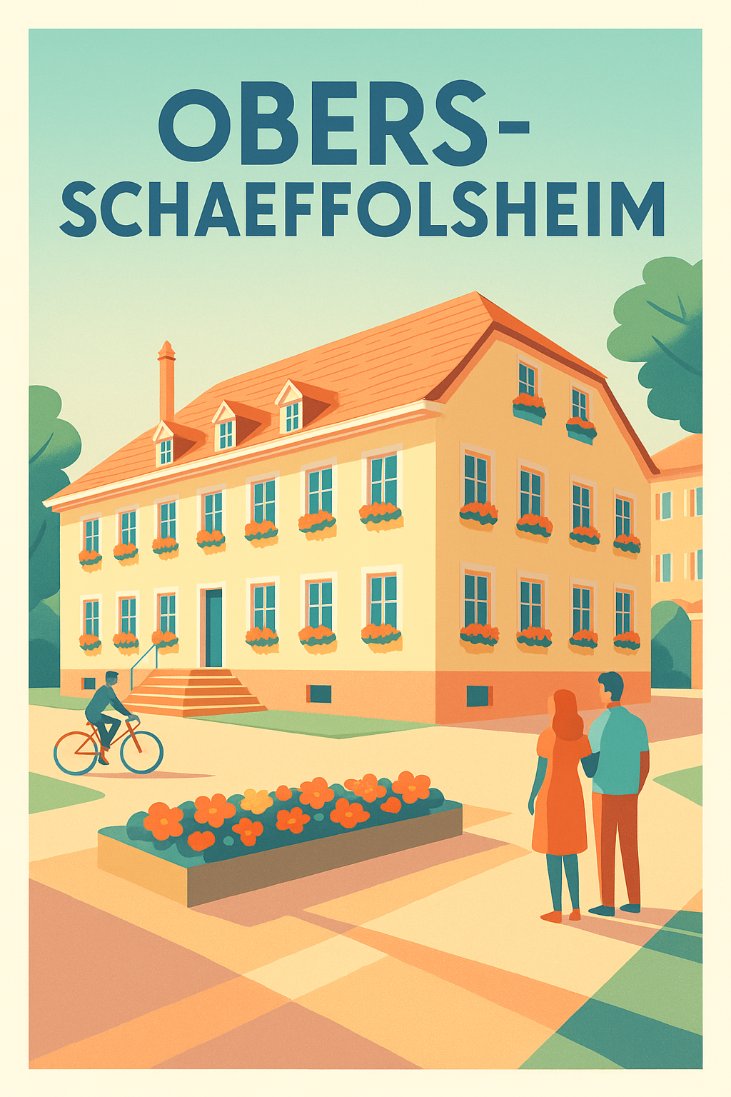 Affiche de Oberschaeffolsheim - Charme et douceur alsacienne