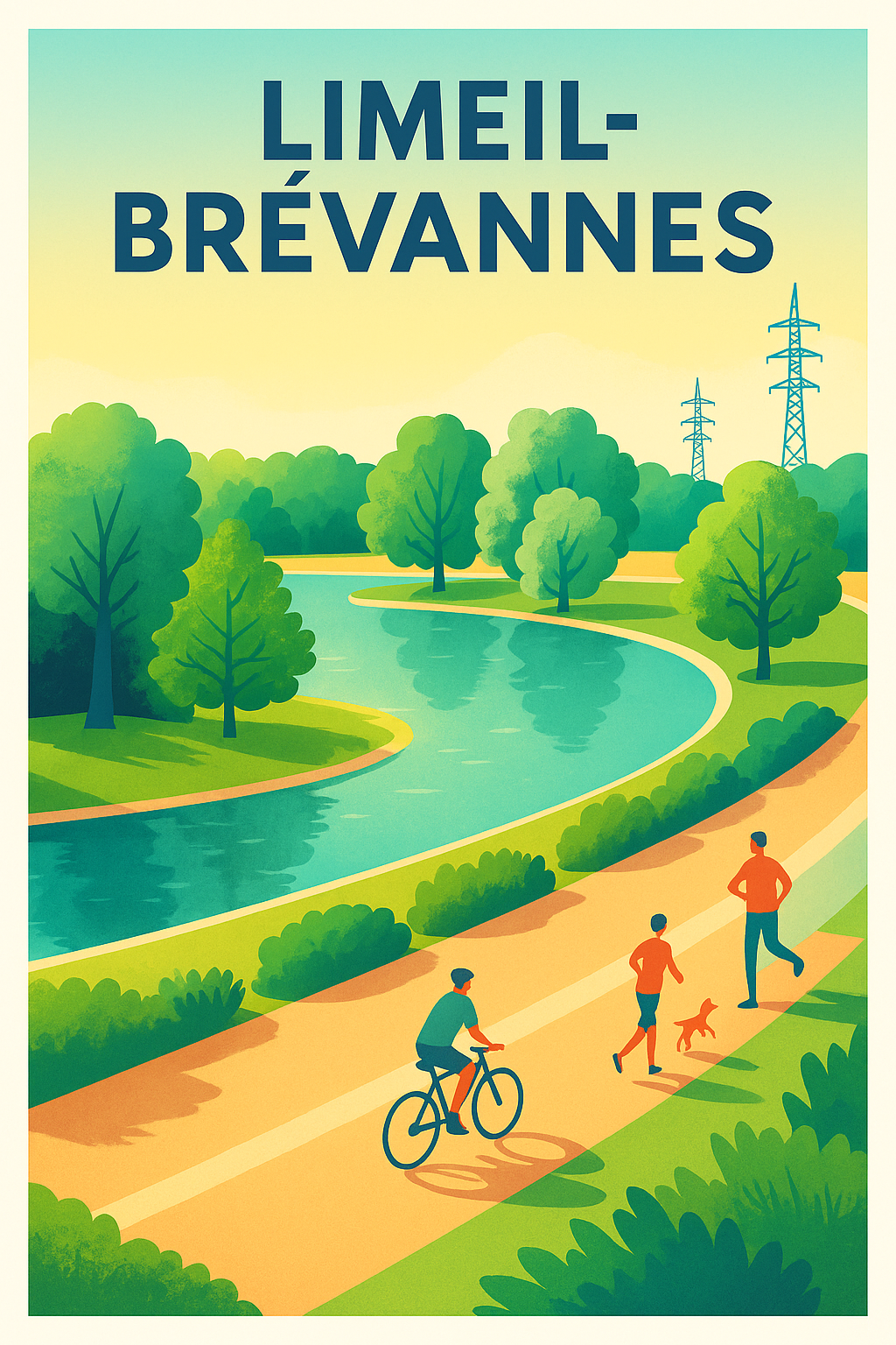 Affiche de Limeil-Brévannes - Promenade bucolique au fil de l'eau