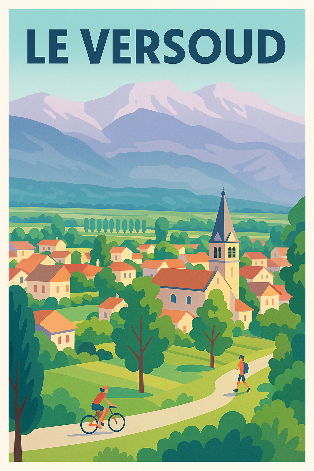 Affiche de Le Versoud - Charme et nature aux portes des montagnes