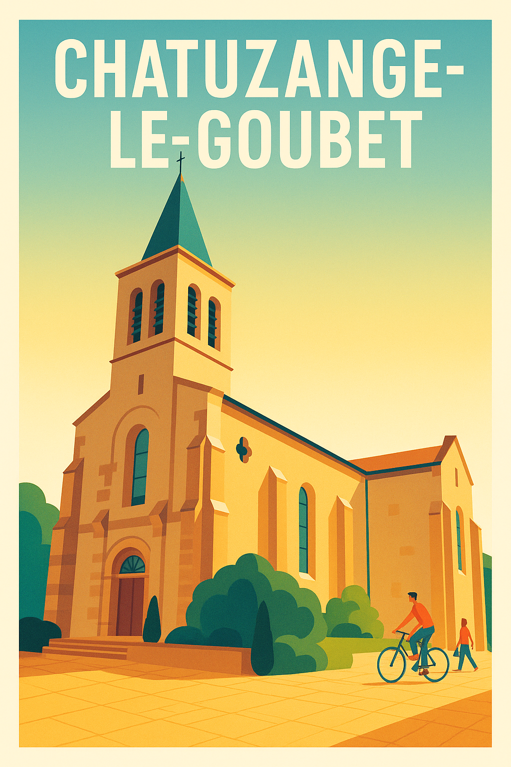 Affiche de Chatuzange-le-Goubet - Tranquillité et charme d'un village authentique