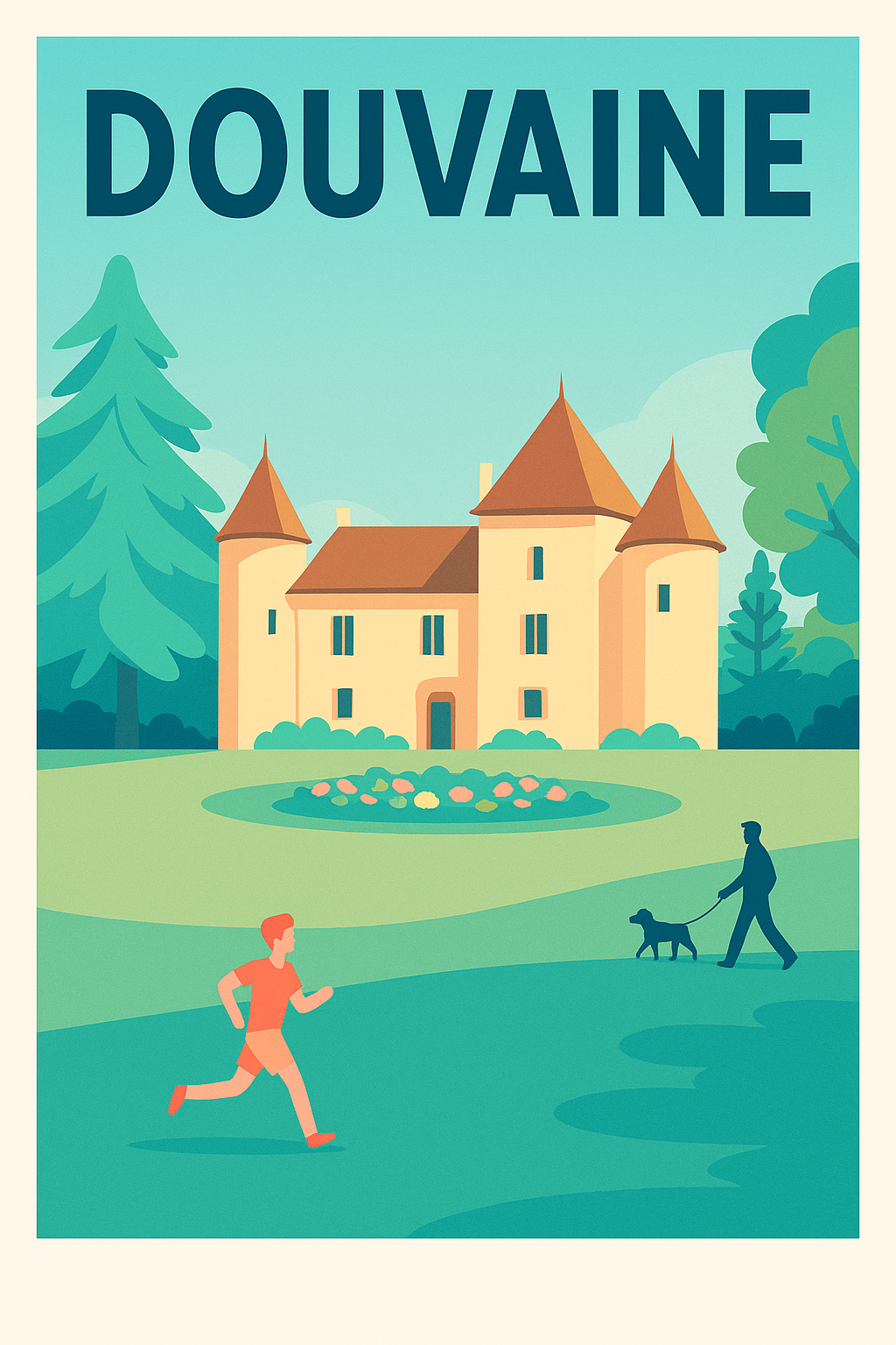 Affiche de Douvaine - Charme et sérénité au cœur de la nature