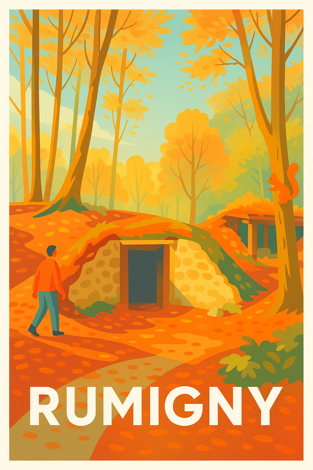 Affiche de Rumigny - Balade automnale en forêt