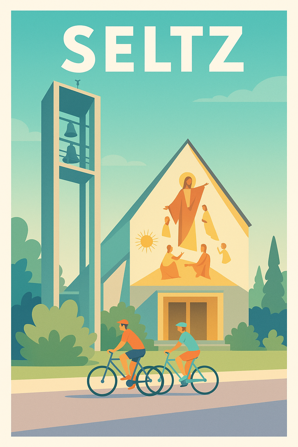 Affiche de Seltz - Une balade paisible au cœur de la ville